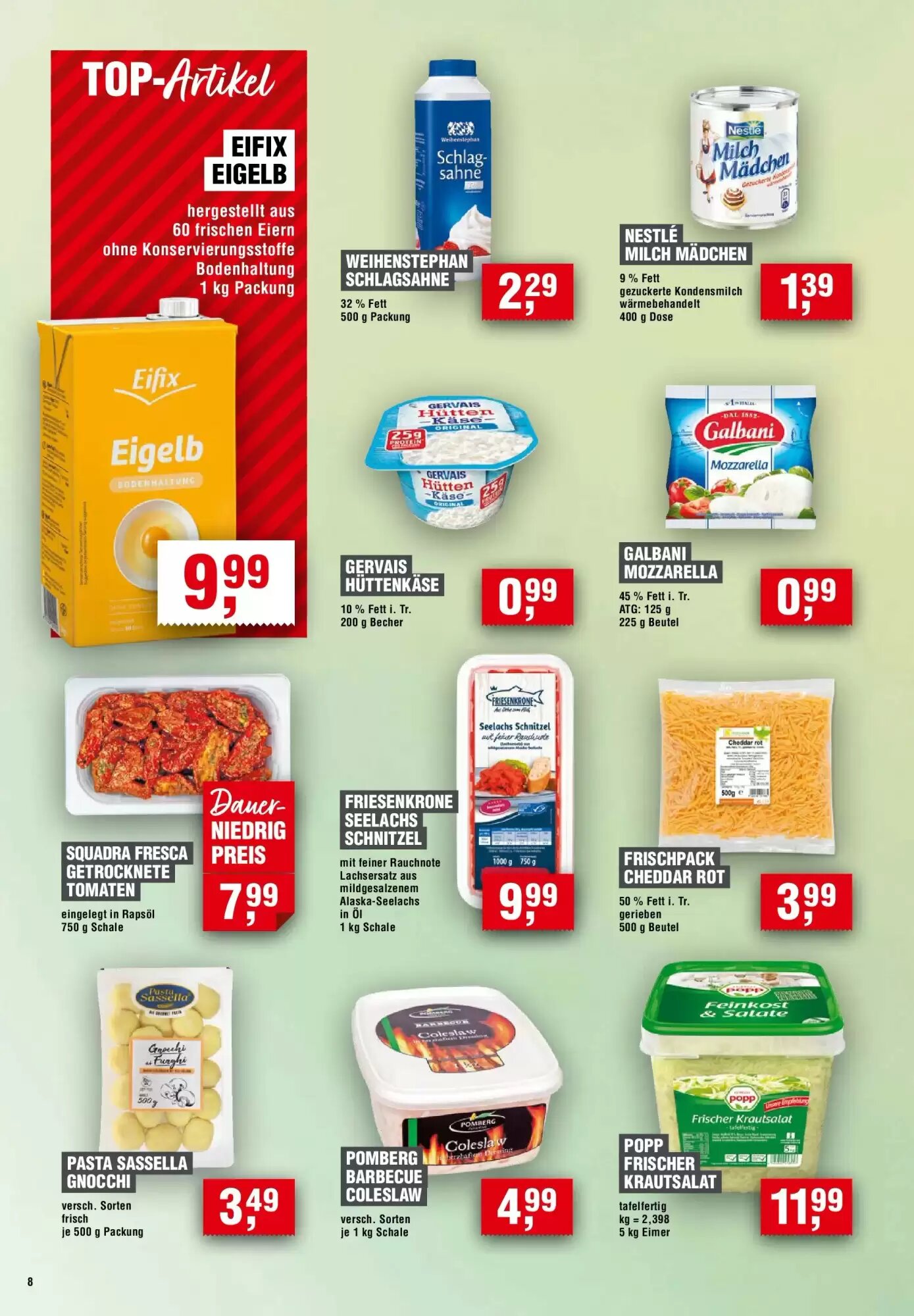 EDEKA Foodservice Prospekt (ab 19.08.2026) zum Blättern - Seite 8