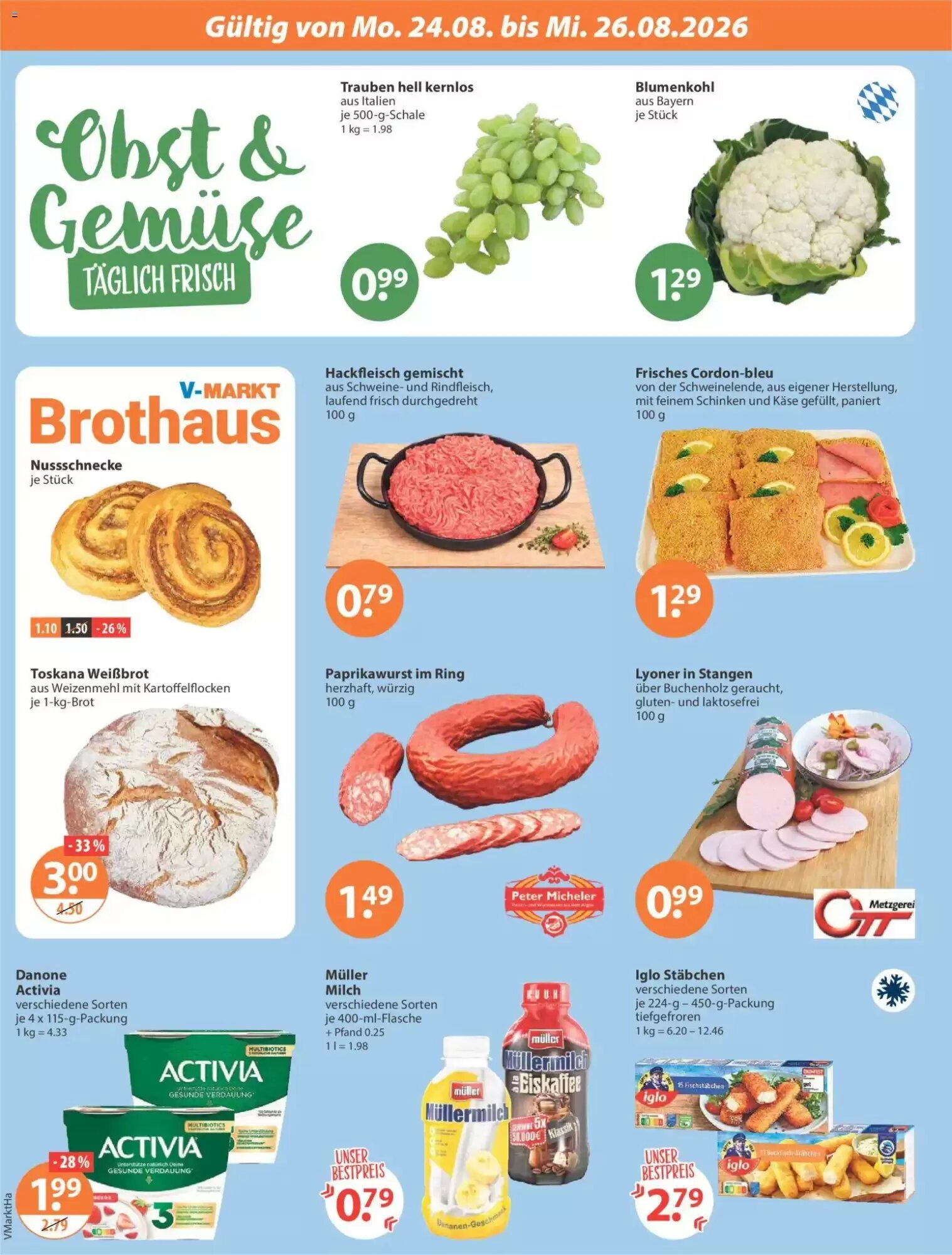 V Markt Prospekt (ab 20.08.2026) zum Blättern - Seite 20