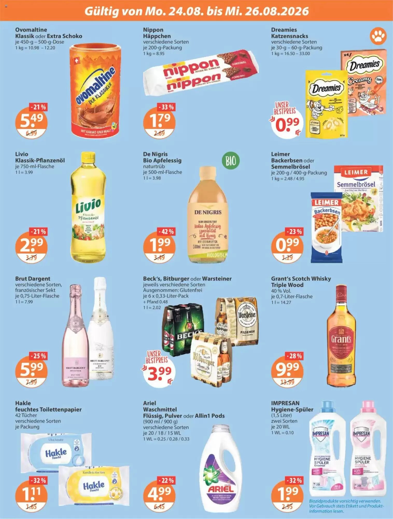 V Markt Prospekt (ab 20.08.2026) zum Blättern - Seite 21