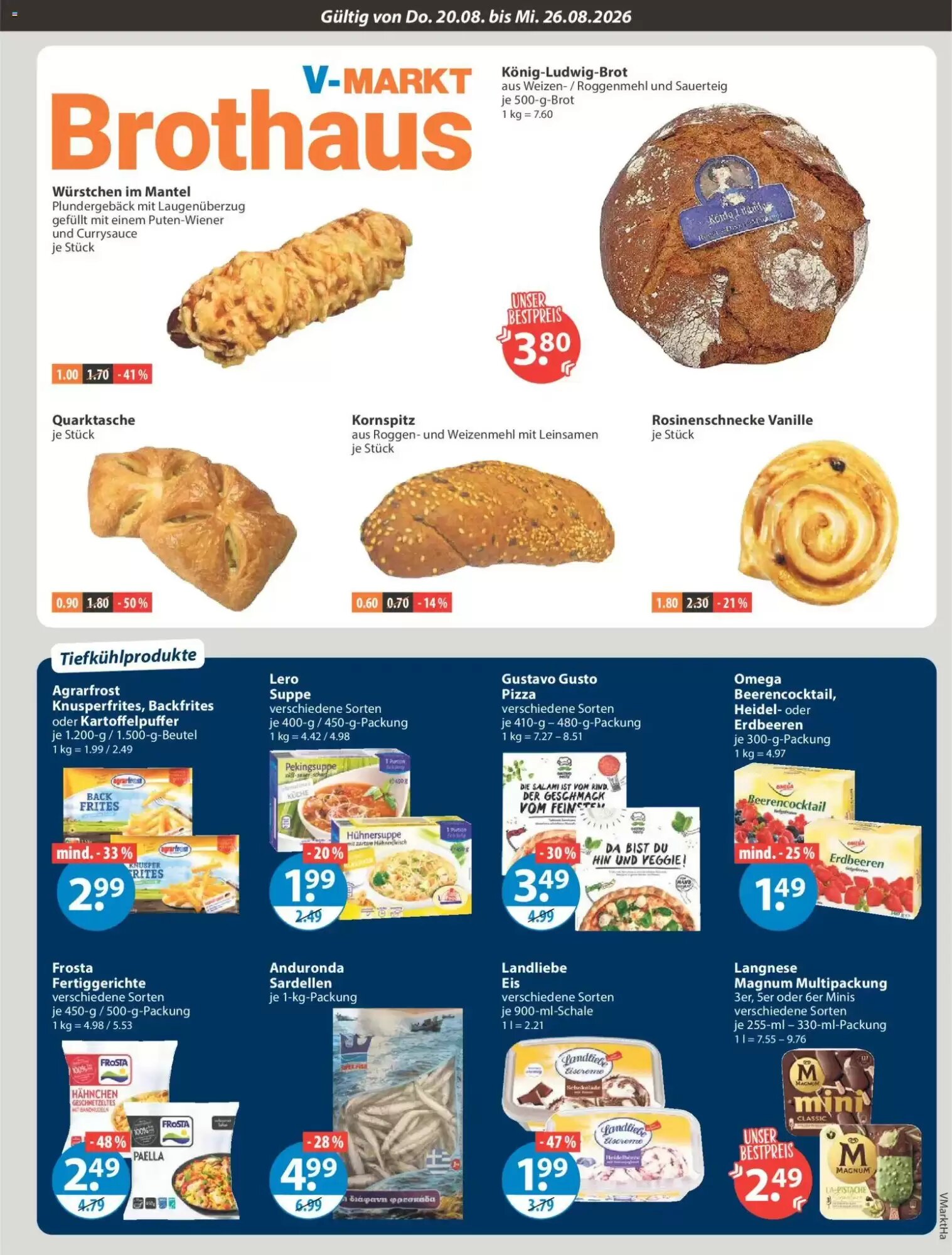 V Markt Prospekt (ab 20.08.2026) zum Blättern - Seite 3