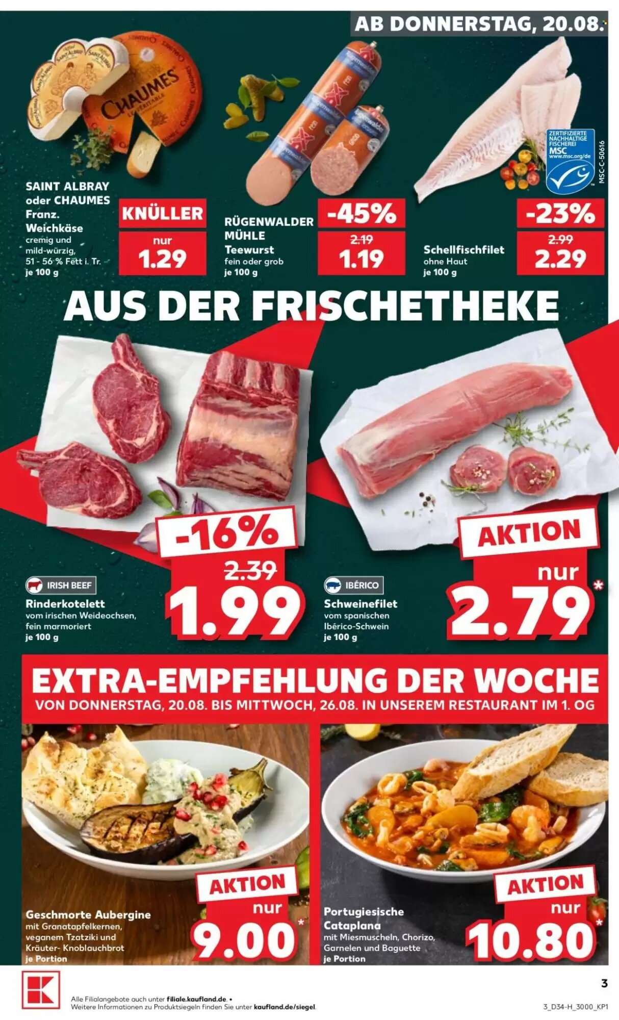 Kaufland Prospekt (ab 20.08.2026) zum Blättern - Seite 3