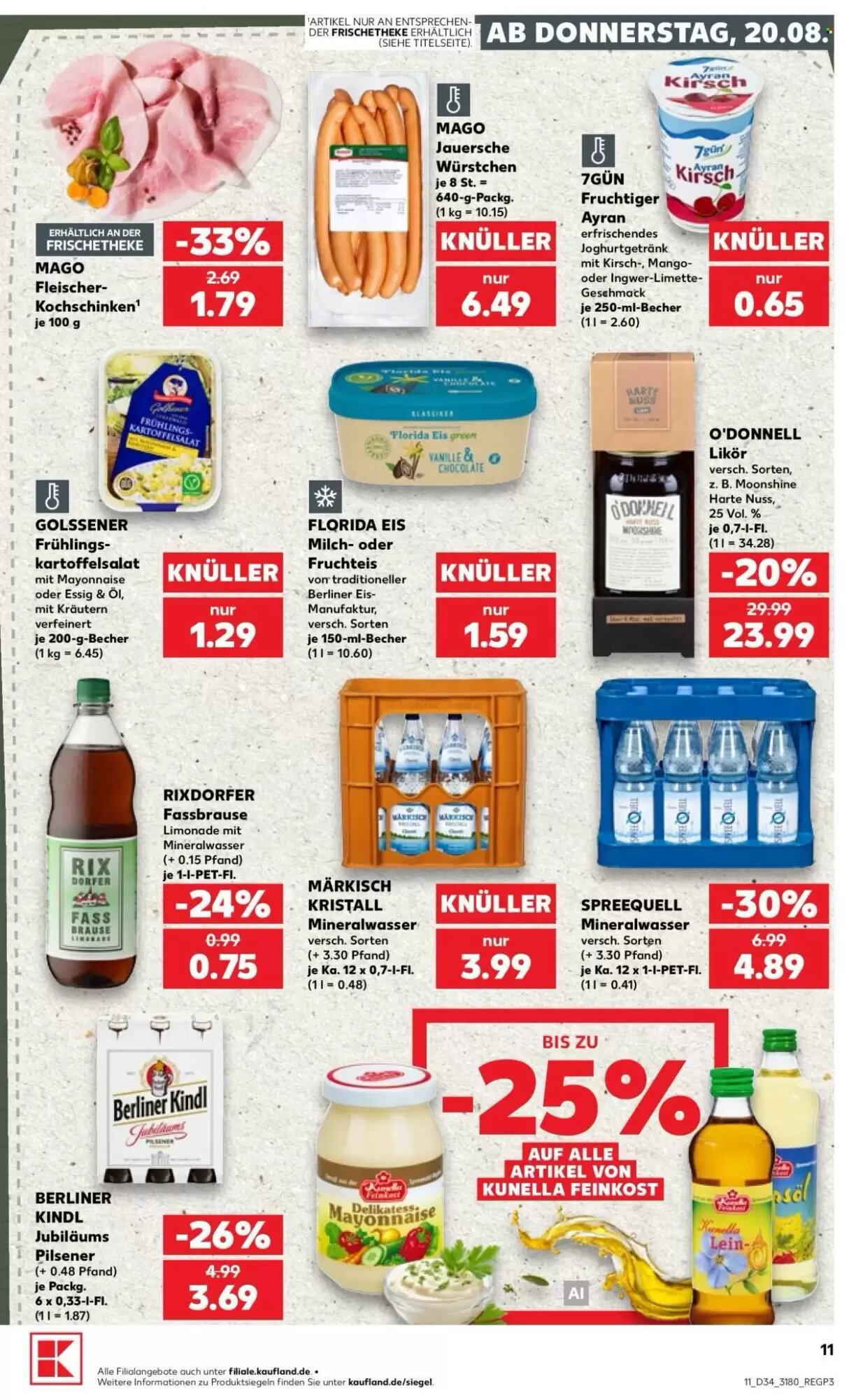 Kaufland Prospekt (ab 20.08.2026) zum Blättern - Seite 11