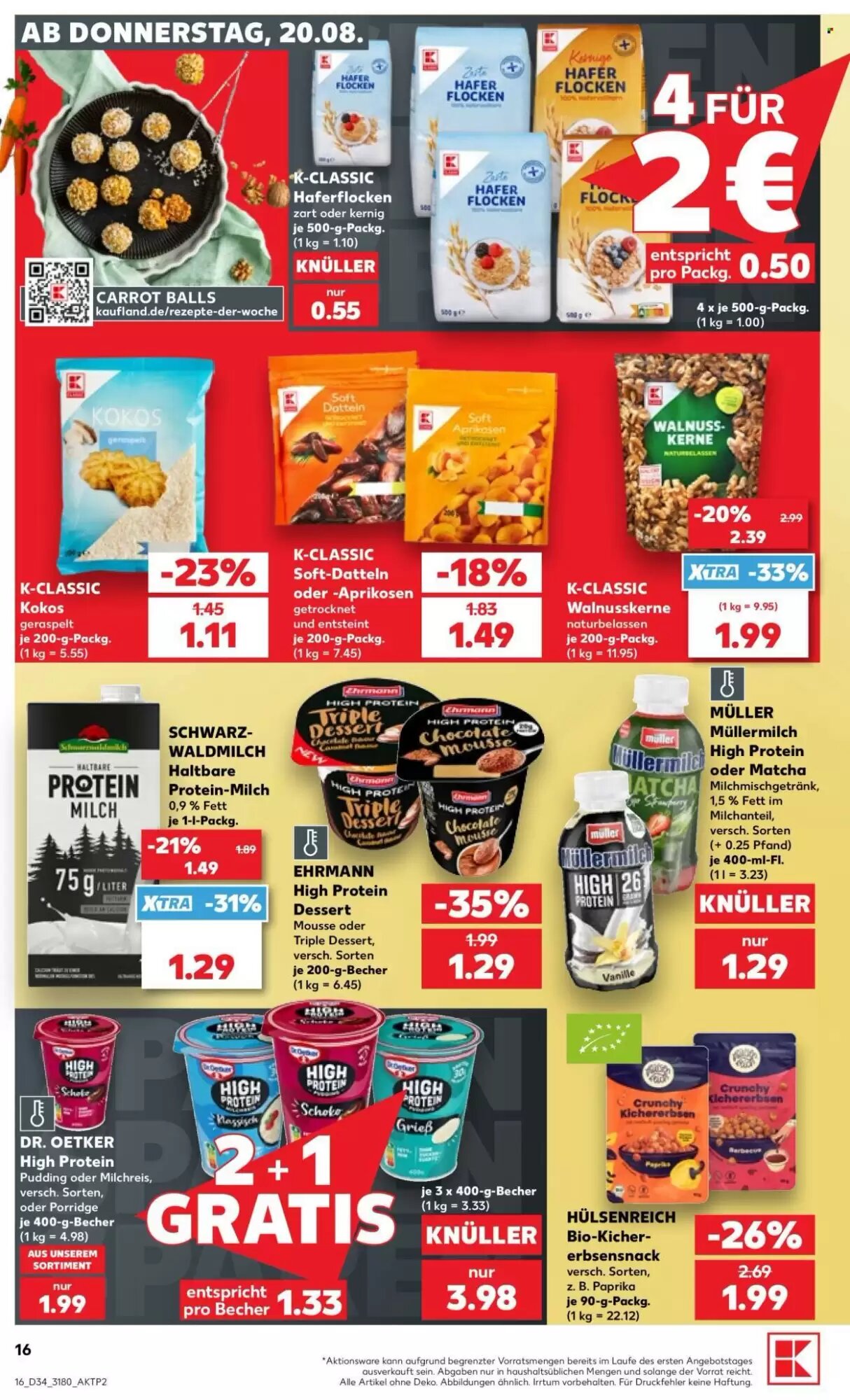 Kaufland Prospekt (ab 20.08.2026) zum Blättern - Seite 16