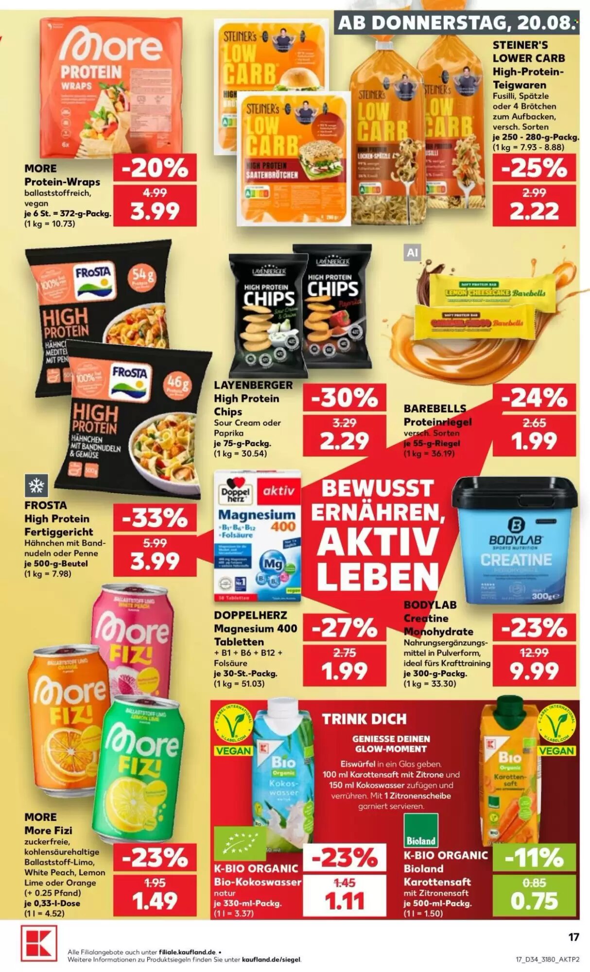 Kaufland Prospekt (ab 20.08.2026) zum Blättern - Seite 17