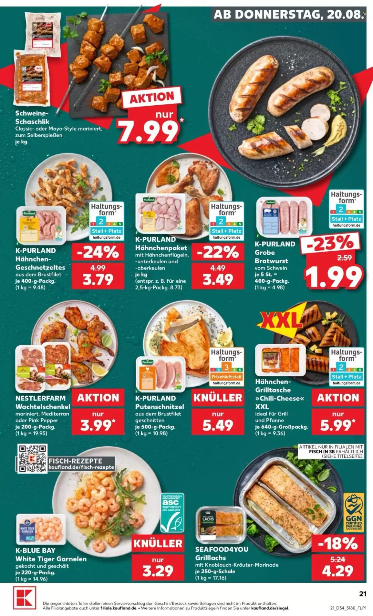 Kaufland Prospekt (ab 20.08.2026) zum Blättern - Seite 21