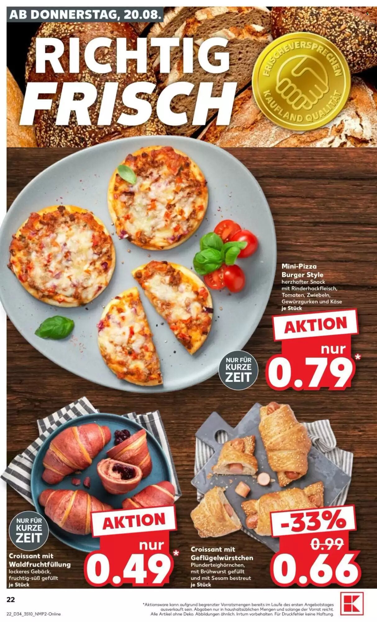 Kaufland Prospekt (ab 20.08.2026) zum Blättern - Seite 22