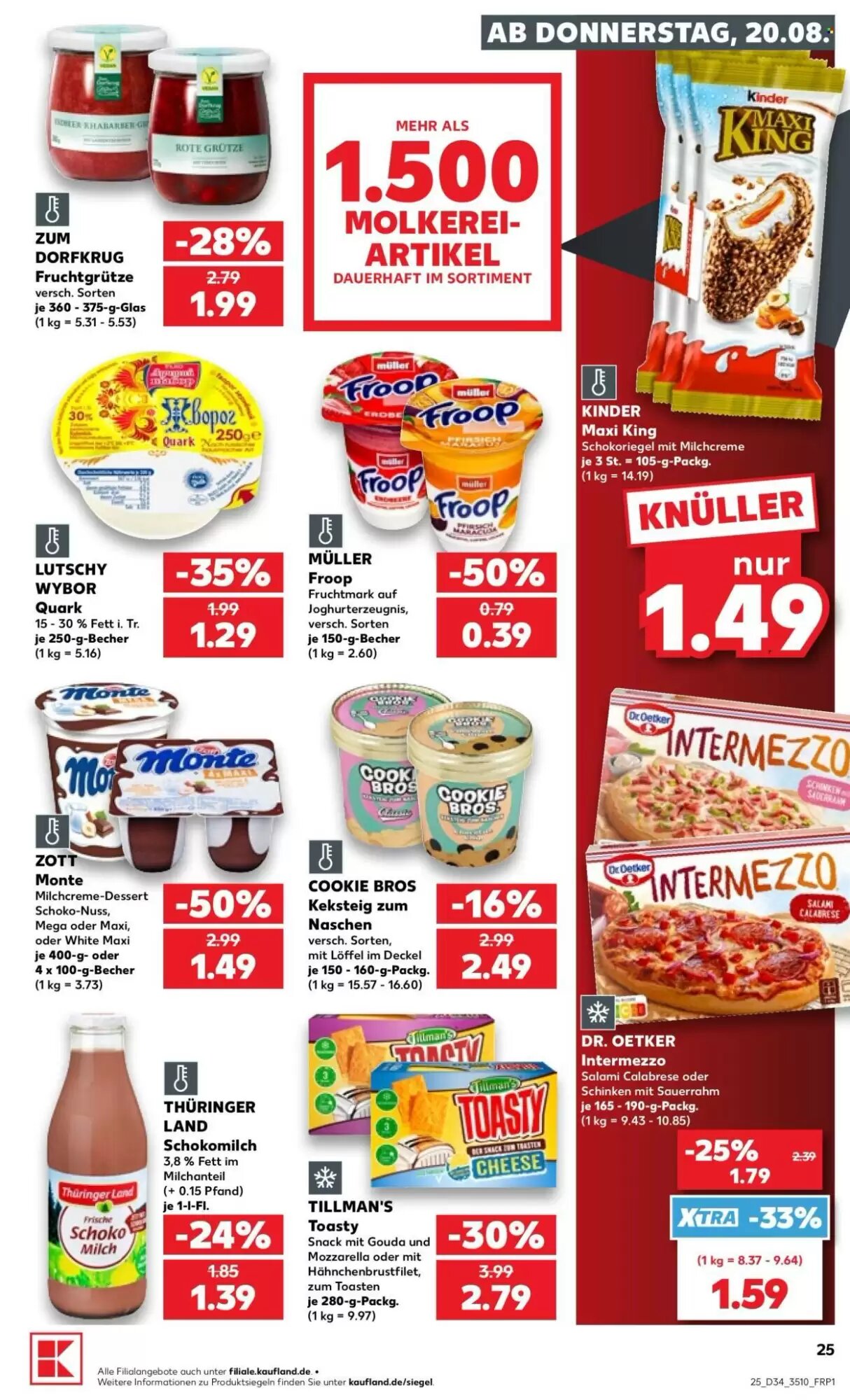 Kaufland Prospekt (ab 20.08.2026) zum Blättern - Seite 25