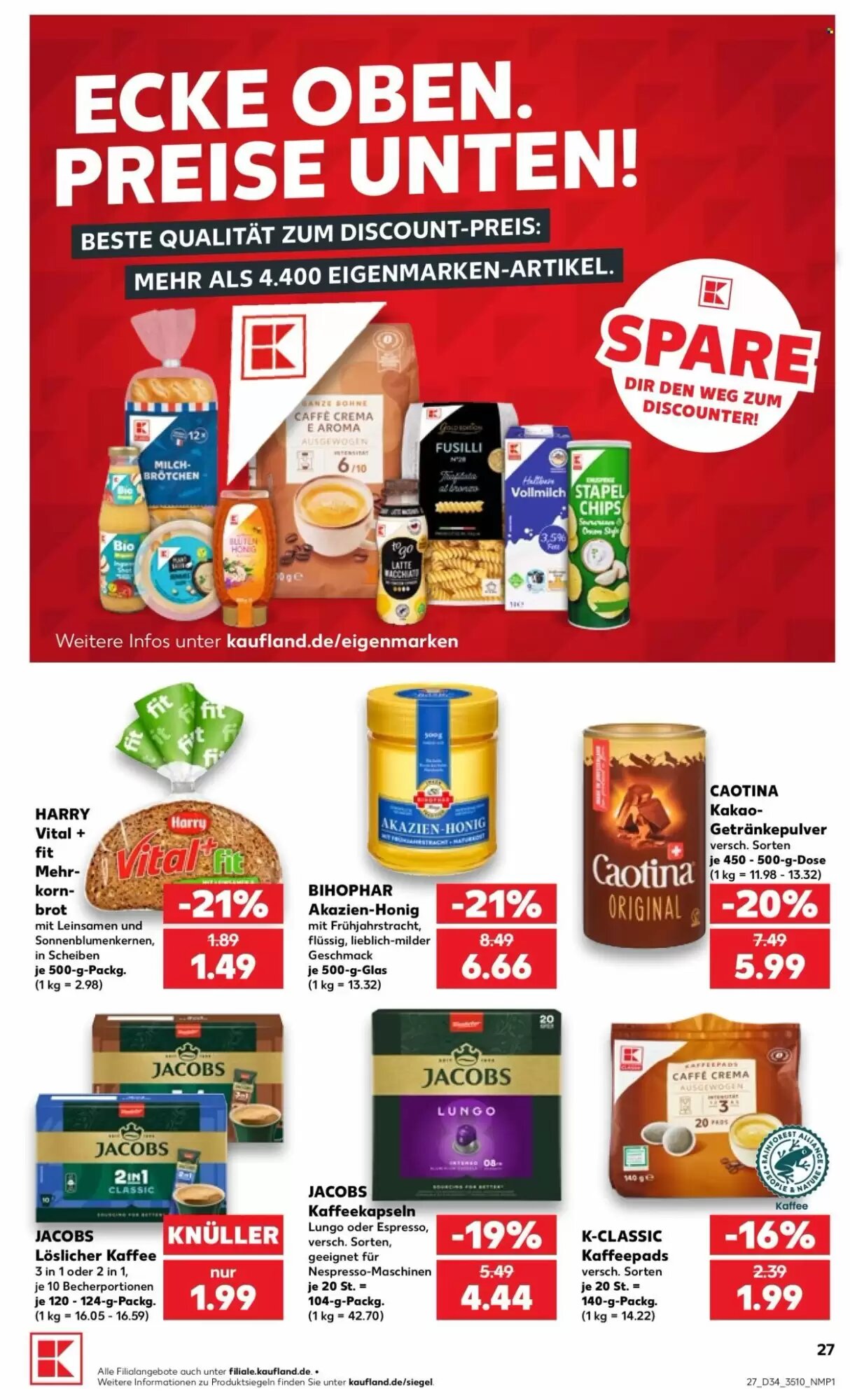 Kaufland Prospekt (ab 20.08.2026) zum Blättern - Seite 27