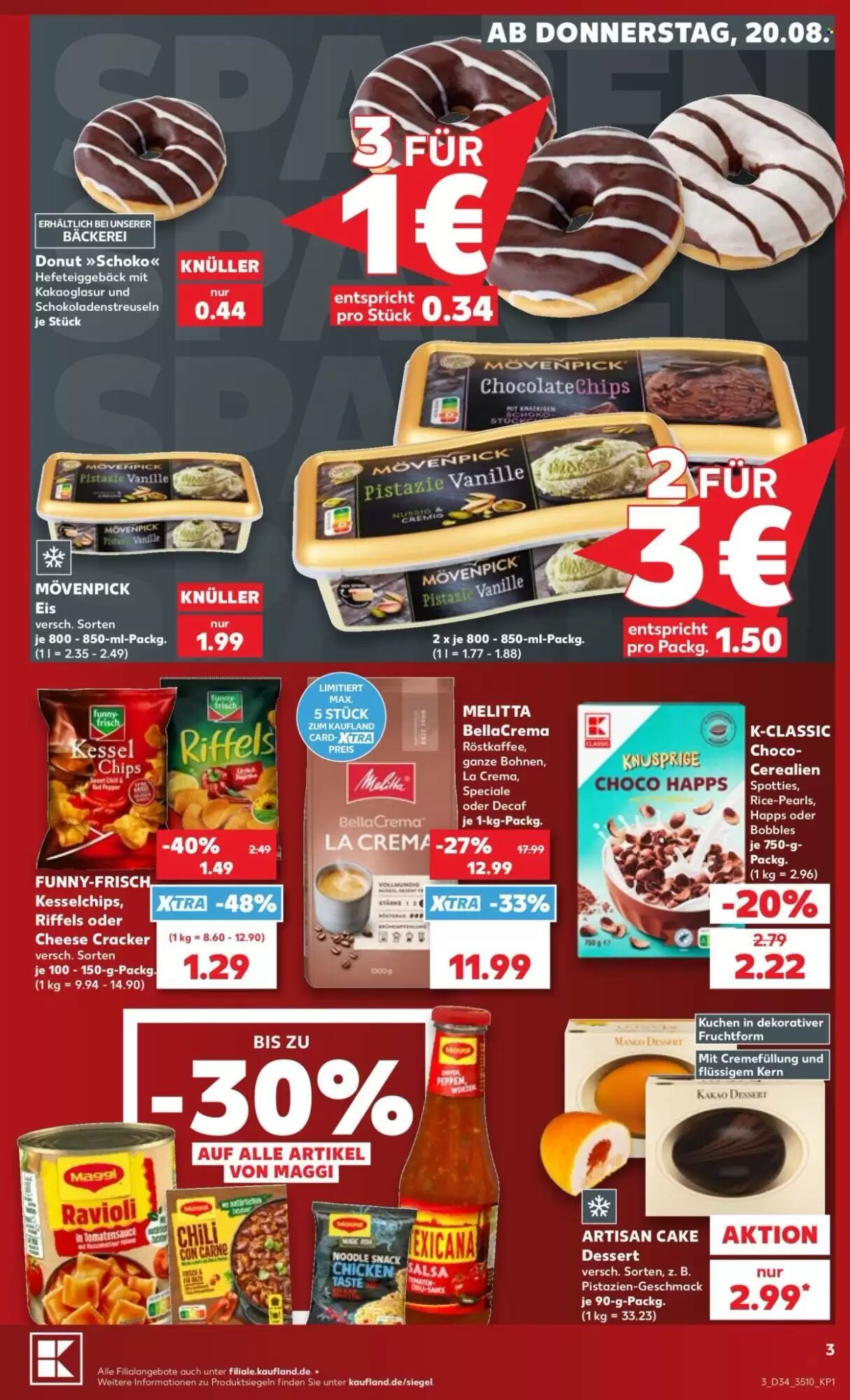 Kaufland Prospekt (ab 20.08.2026) zum Blättern - Seite 3