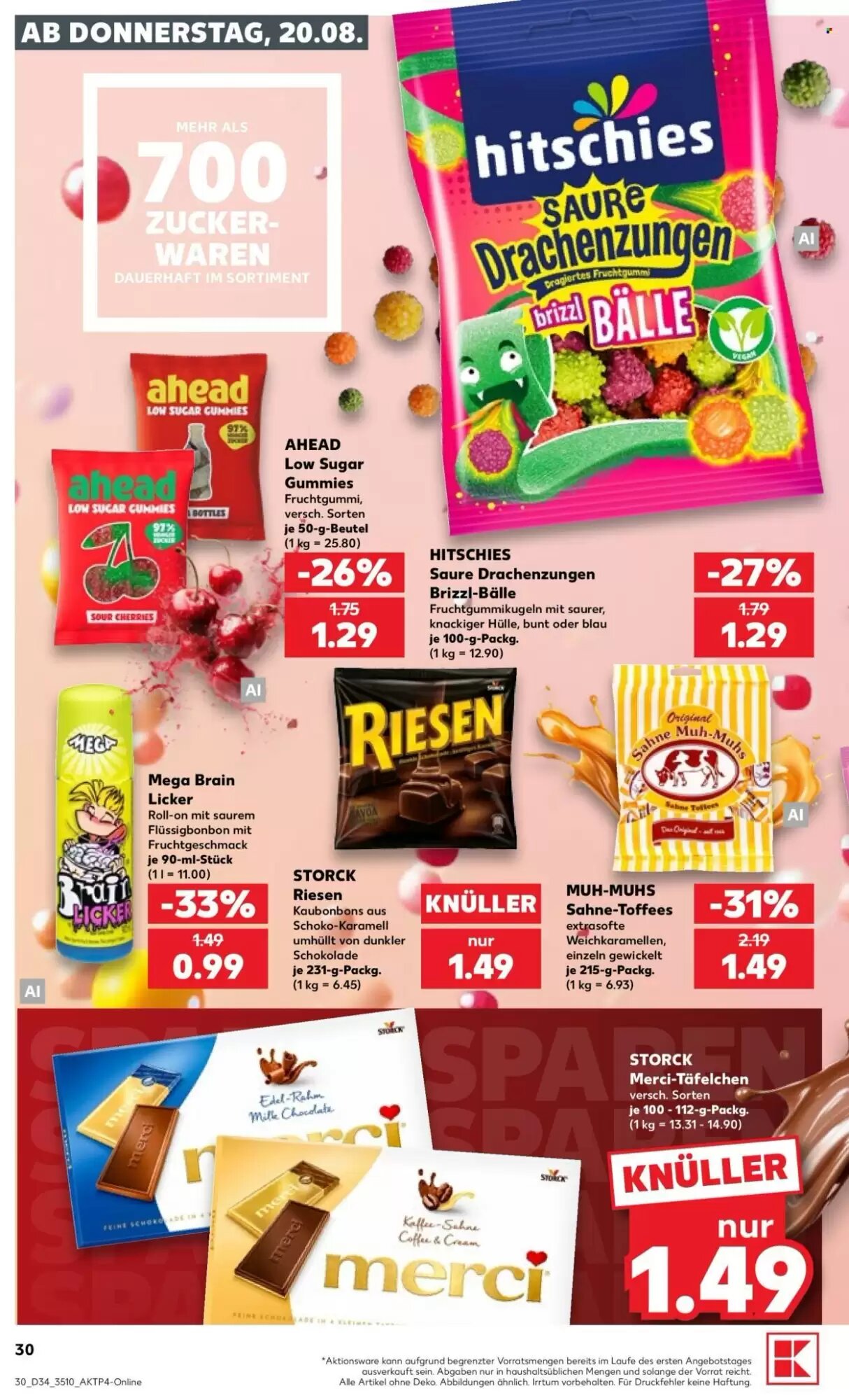 Kaufland Prospekt (ab 20.08.2026) zum Blättern - Seite 30