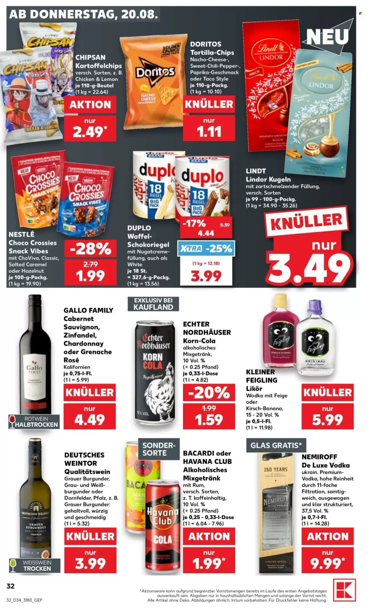 Kaufland Prospekt (ab 20.08.2026) zum Blättern - Seite 32