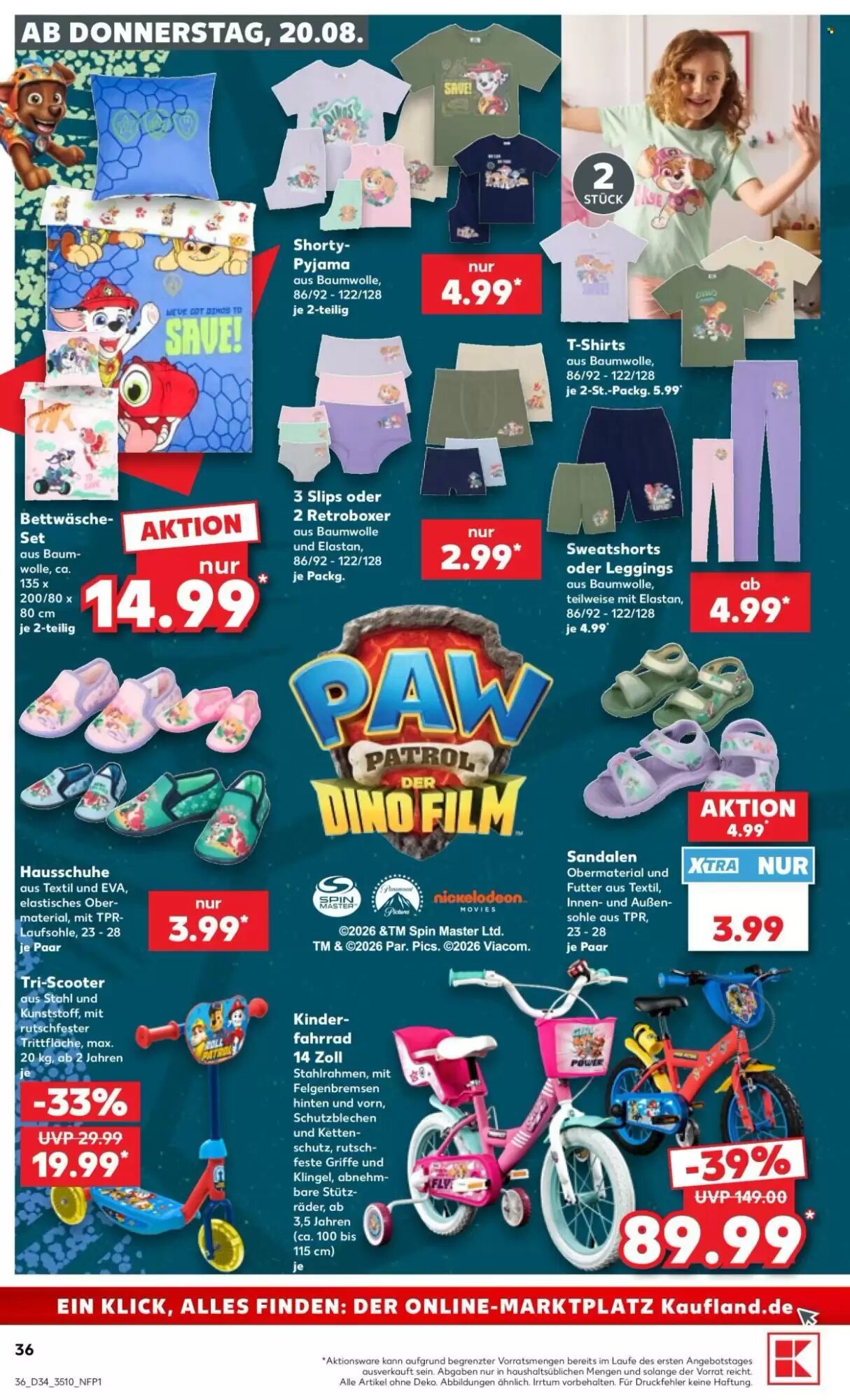 Kaufland Prospekt (ab 20.08.2026) zum Blättern - Seite 36