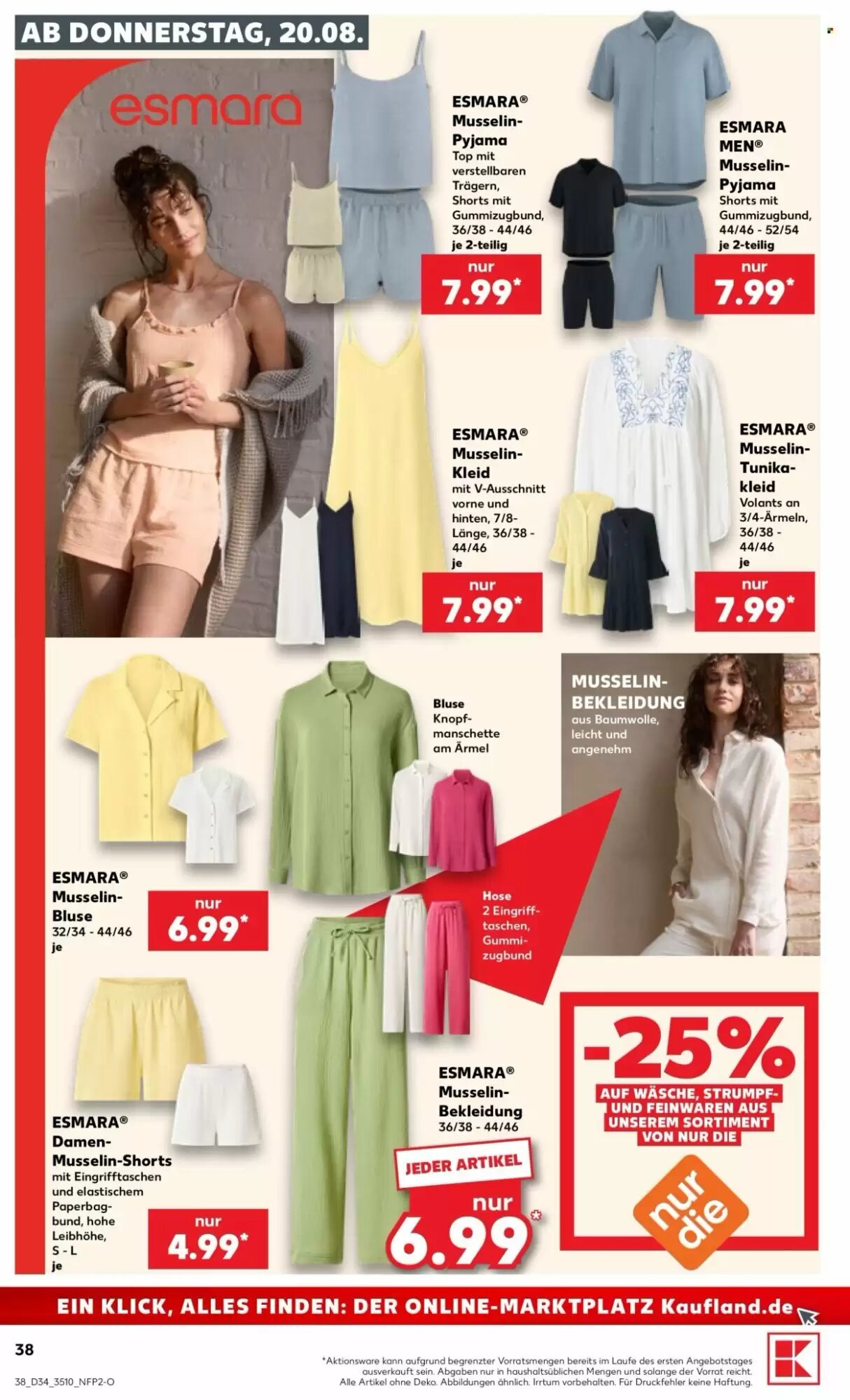 Kaufland Prospekt (ab 20.08.2026) zum Blättern - Seite 38