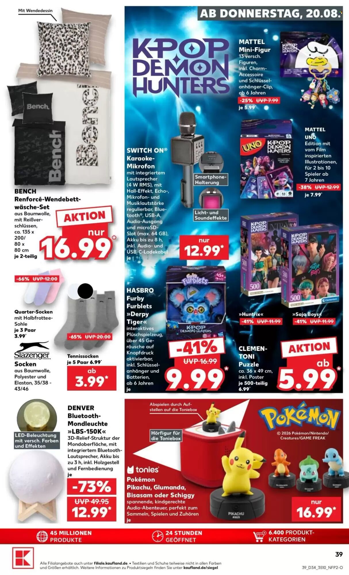 Kaufland Prospekt (ab 20.08.2026) zum Blättern - Seite 39