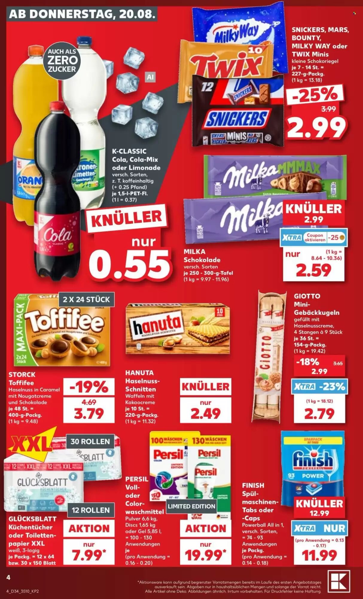 Kaufland Prospekt (ab 20.08.2026) zum Blättern - Seite 4