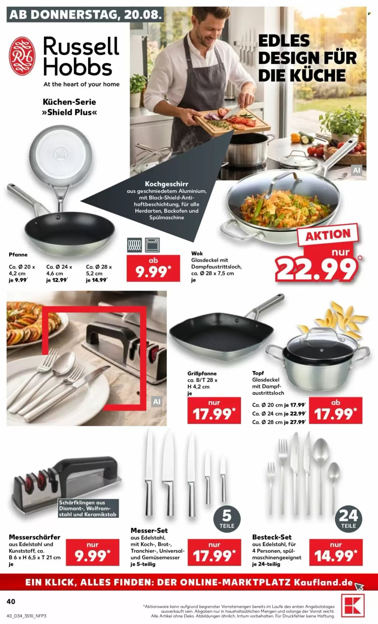 Kaufland Prospekt (ab 20.08.2026) zum Blättern - Seite 40