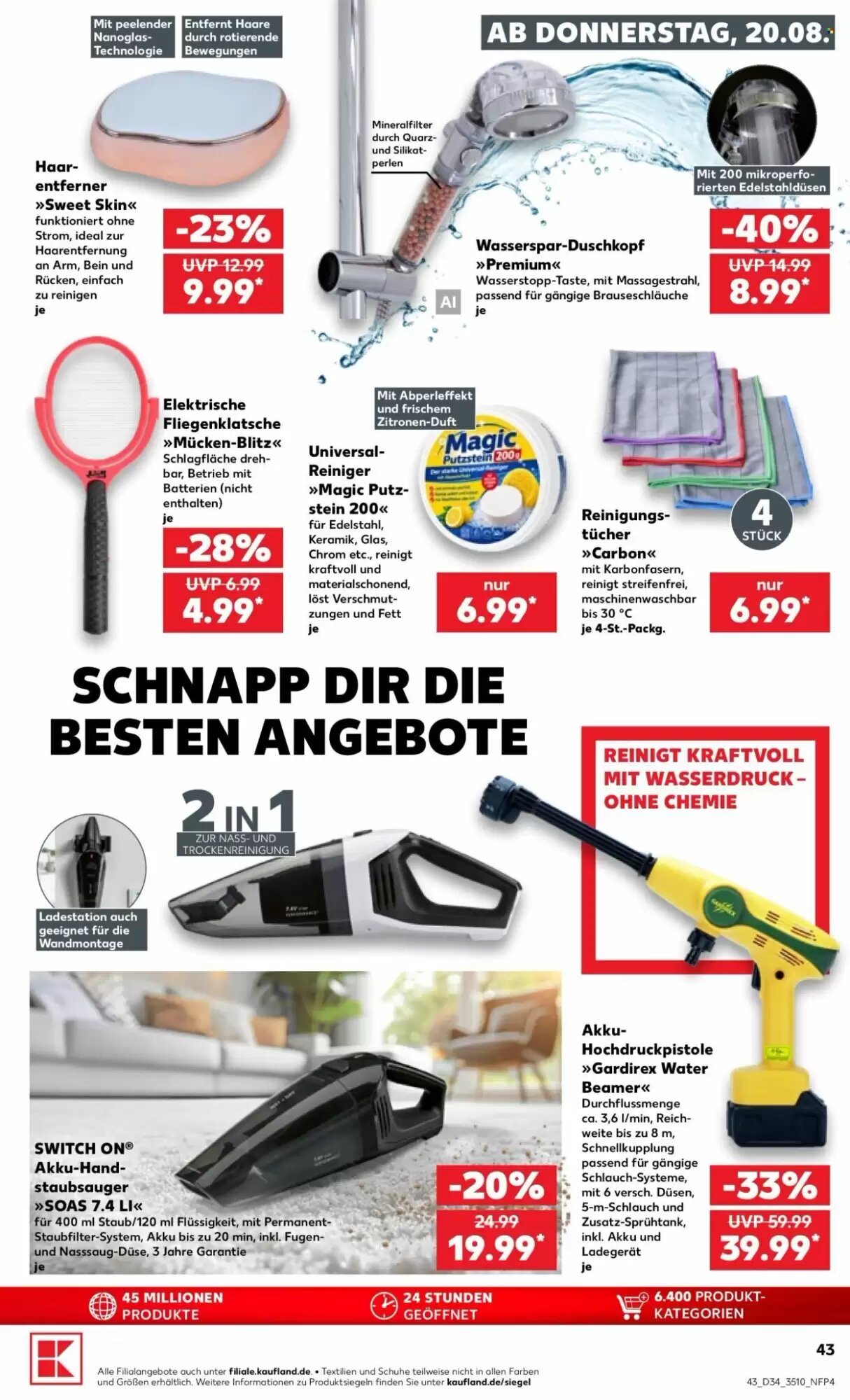 Kaufland Prospekt (ab 20.08.2026) zum Blättern - Seite 43