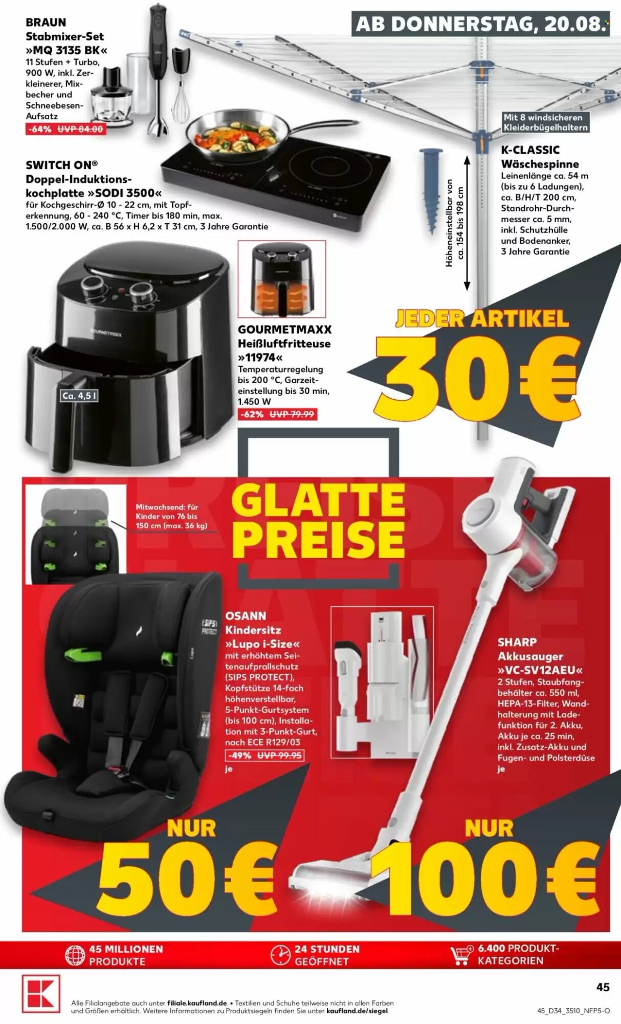 Kaufland Prospekt (ab 20.08.2026) zum Blättern - Seite 45