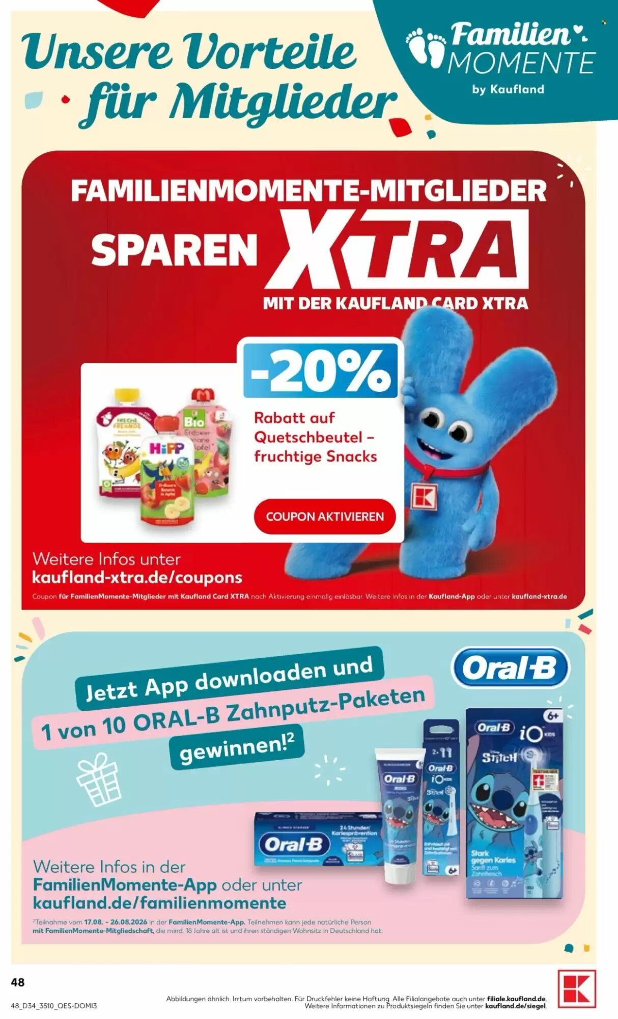 Kaufland Prospekt (ab 20.08.2026) zum Blättern - Seite 48
