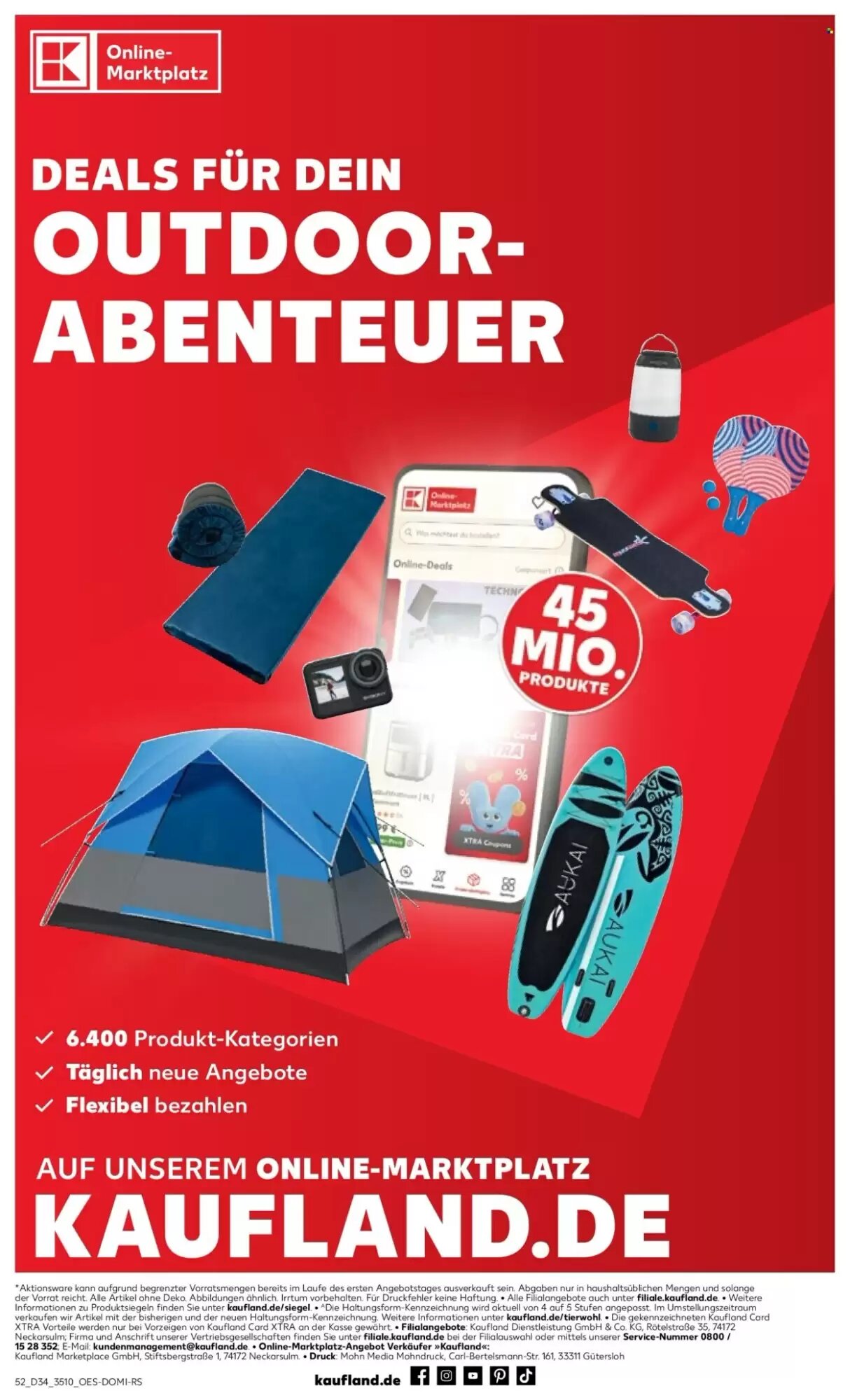 Kaufland Prospekt (ab 20.08.2026) zum Blättern - Seite 52