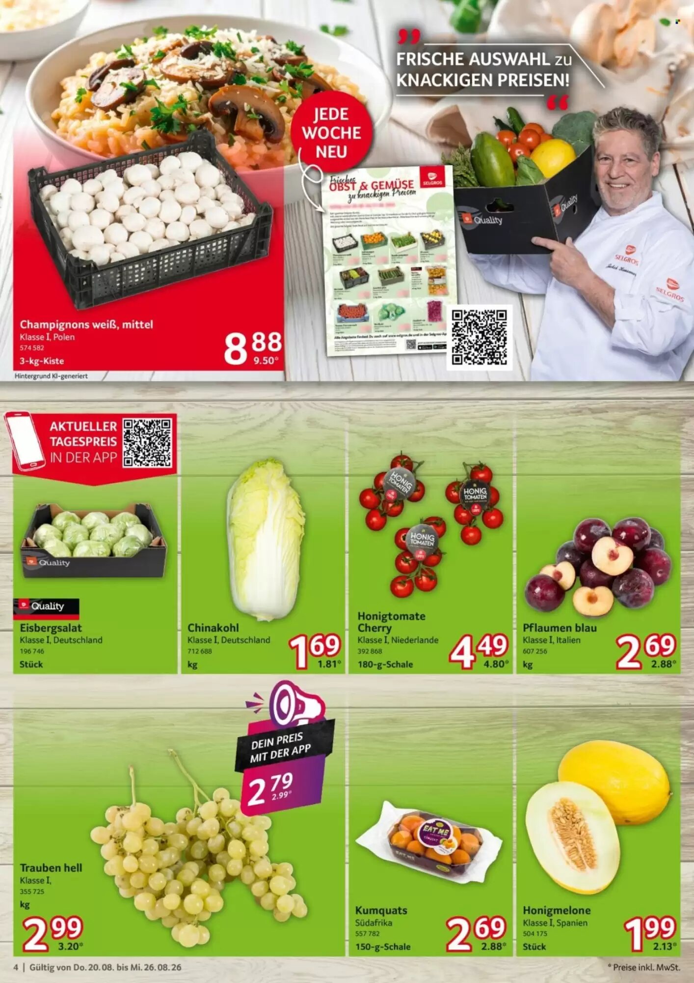 Selgros Prospekt (ab 20.08.2026) zum Blättern - Seite 4