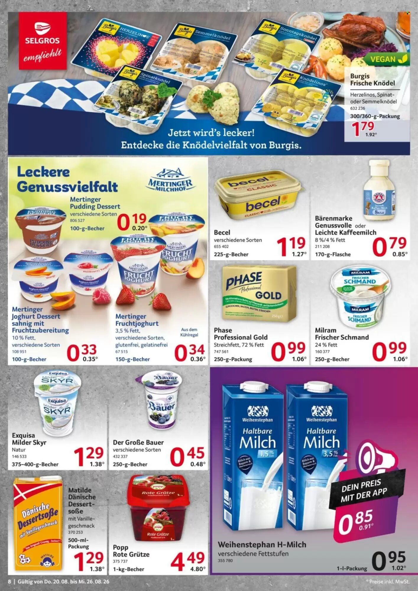 Selgros Prospekt (ab 20.08.2026) zum Blättern - Seite 8