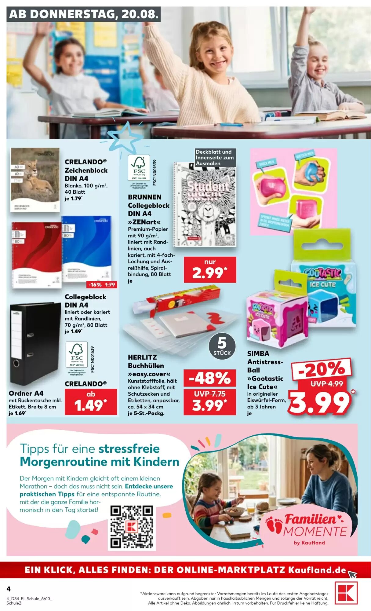 Kaufland Prospekt (ab 20.08.2026) zum Blättern - Seite 4