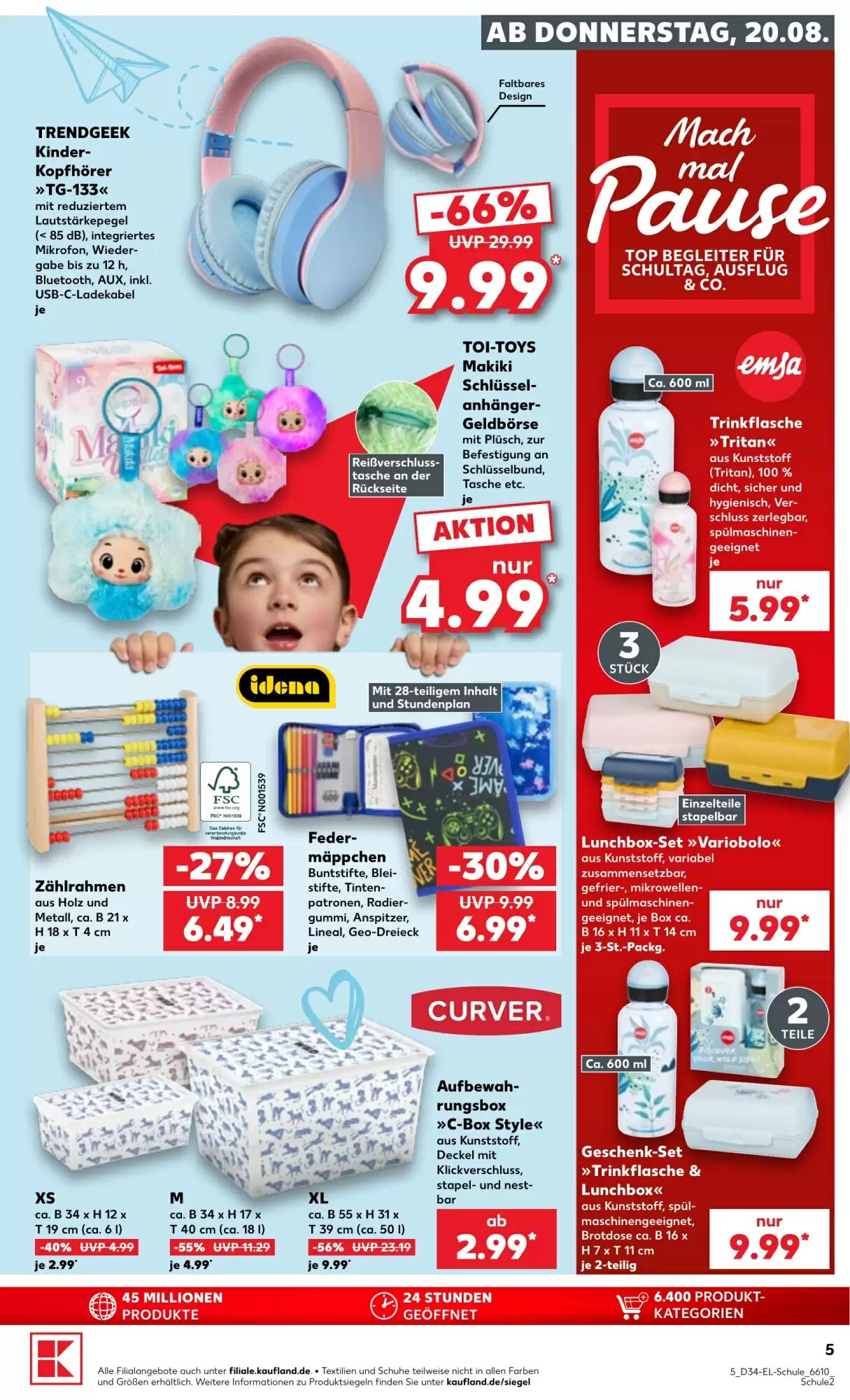 Kaufland Prospekt (ab 20.08.2026) zum Blättern - Seite 5