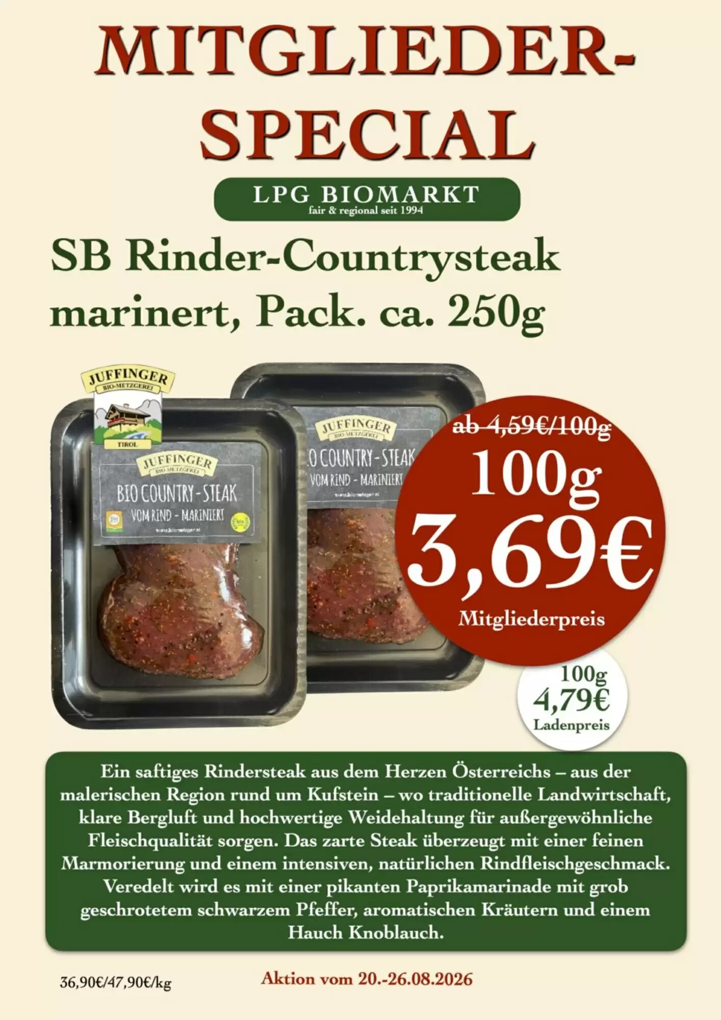 LPG Biomarkt Prospekt (ab 20.08.2026) zum Blättern - Seite 13