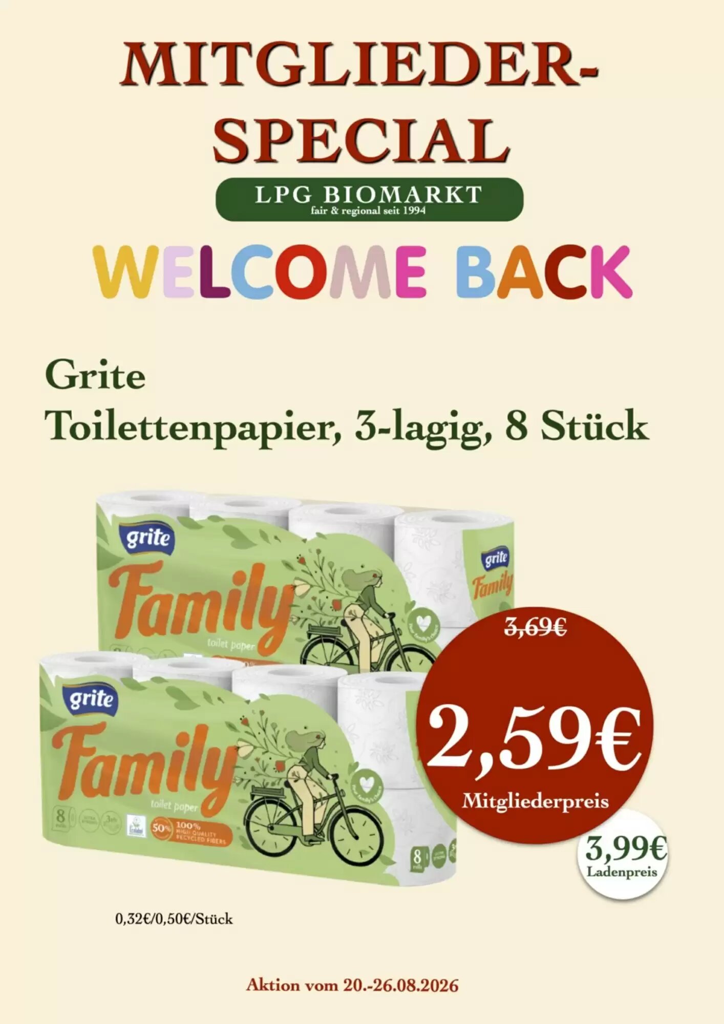LPG Biomarkt Prospekt (ab 20.08.2026) zum Blättern - Seite 14