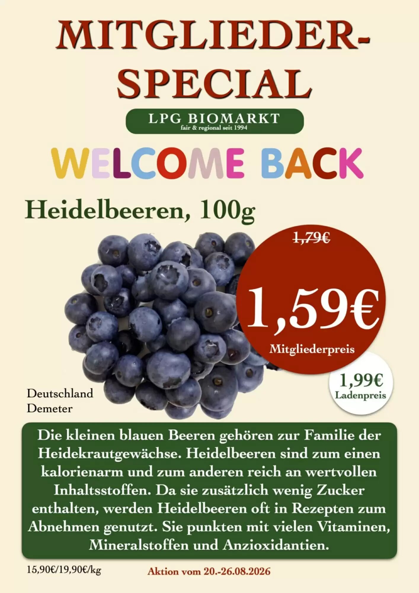 LPG Biomarkt Prospekt (ab 20.08.2026) zum Blättern - Seite 5