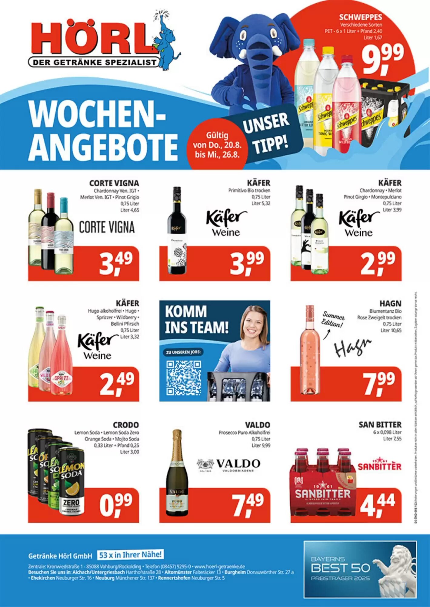 Hörl Getränke Prospekt (ab 20.08.2026) zum Blättern - Seite 3