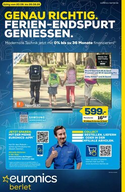 Euronics Prospekt (ab 20.08.2026) zum Blättern