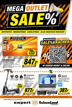 expert Techno Land Prospekt (ab 21.08.2026) zum Blättern