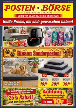 Posten Börse Prospekt (ab 22.08.2026) zum Blättern