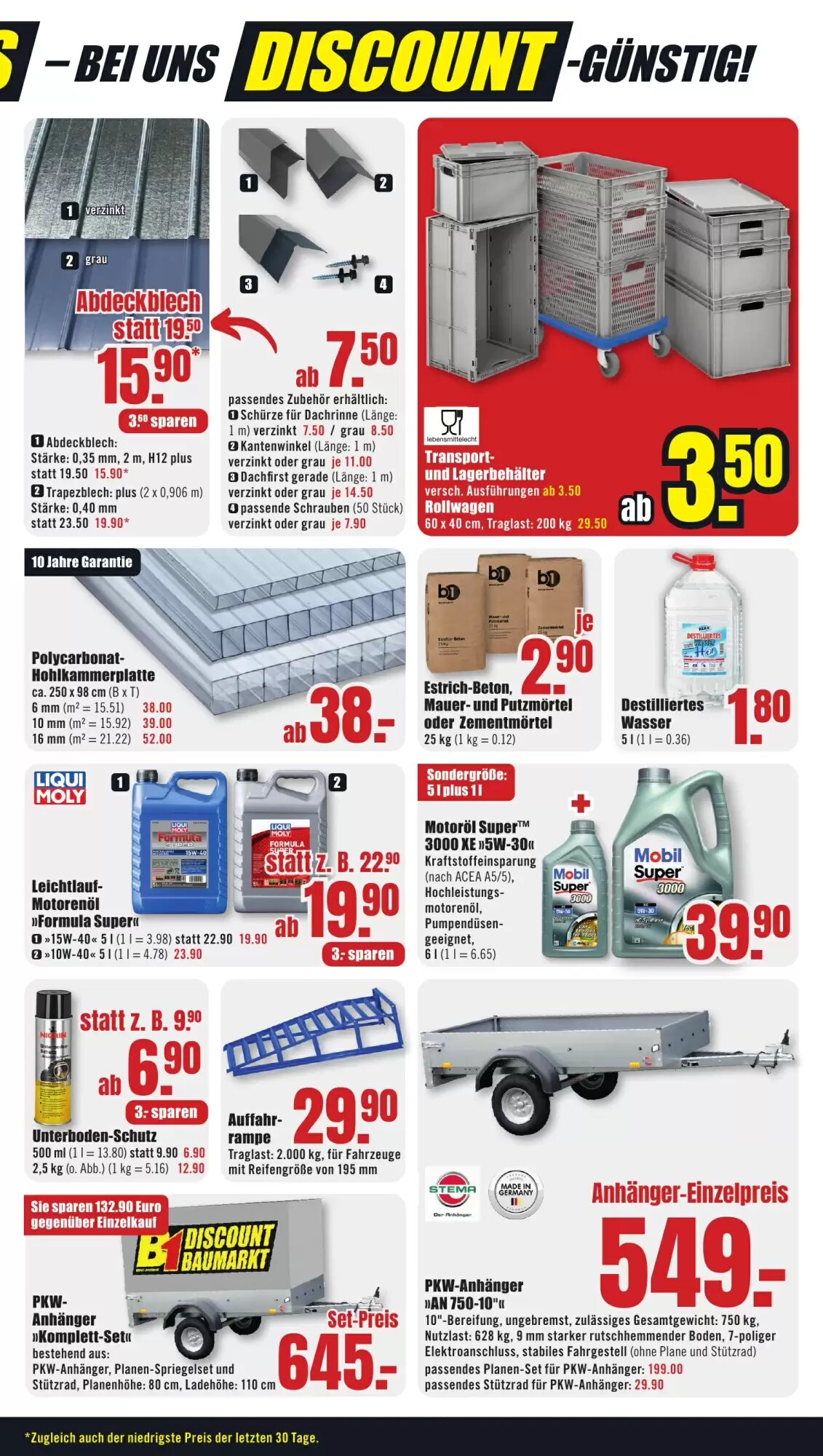 B1 Discount Baumarkt Prospekt (ab 22.08.2026) zum Blättern - Seite 5