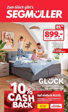 Segmüller Prospekt (ab 22.08.2026) zum Blättern