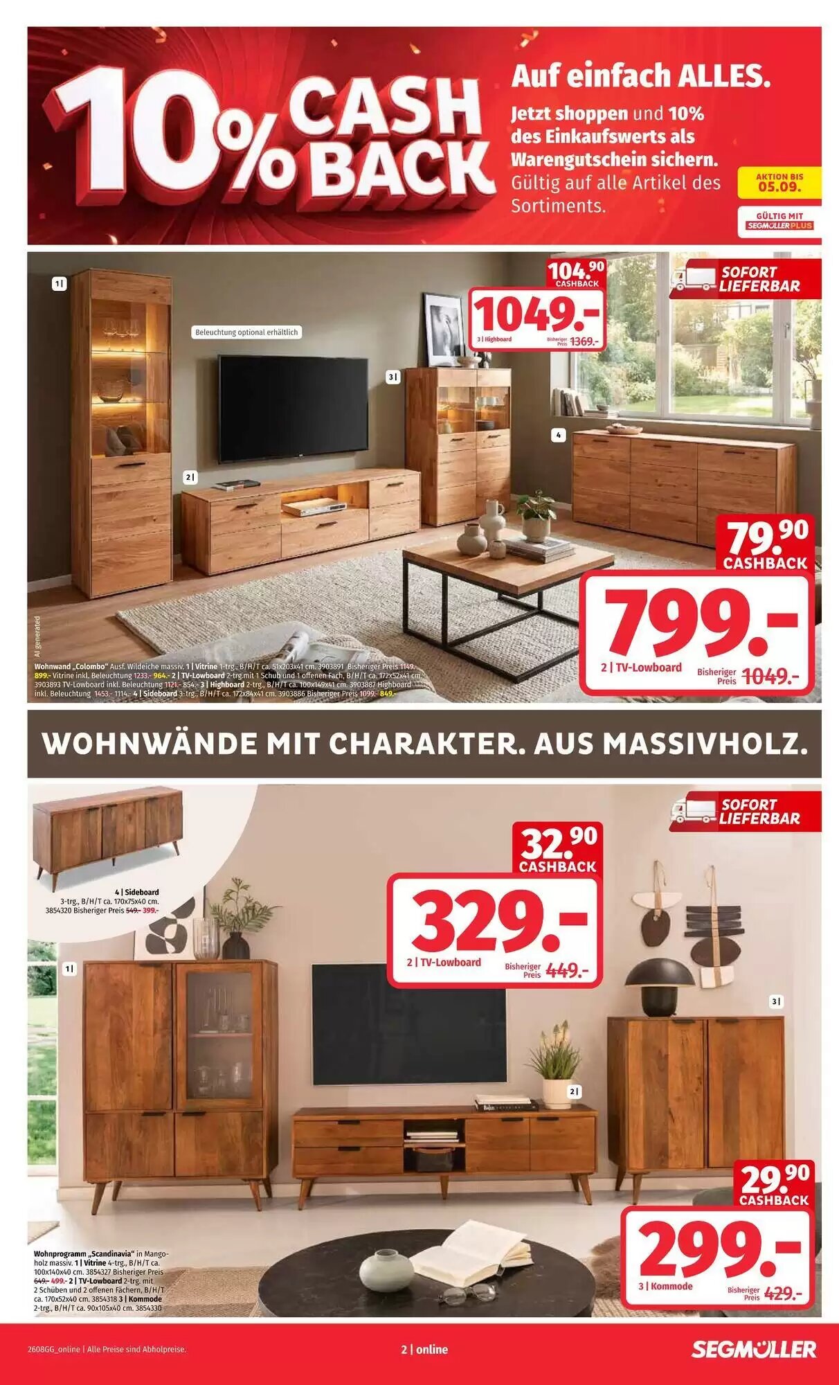 Segmüller Prospekt (ab 22.08.2026) zum Blättern - Seite 4