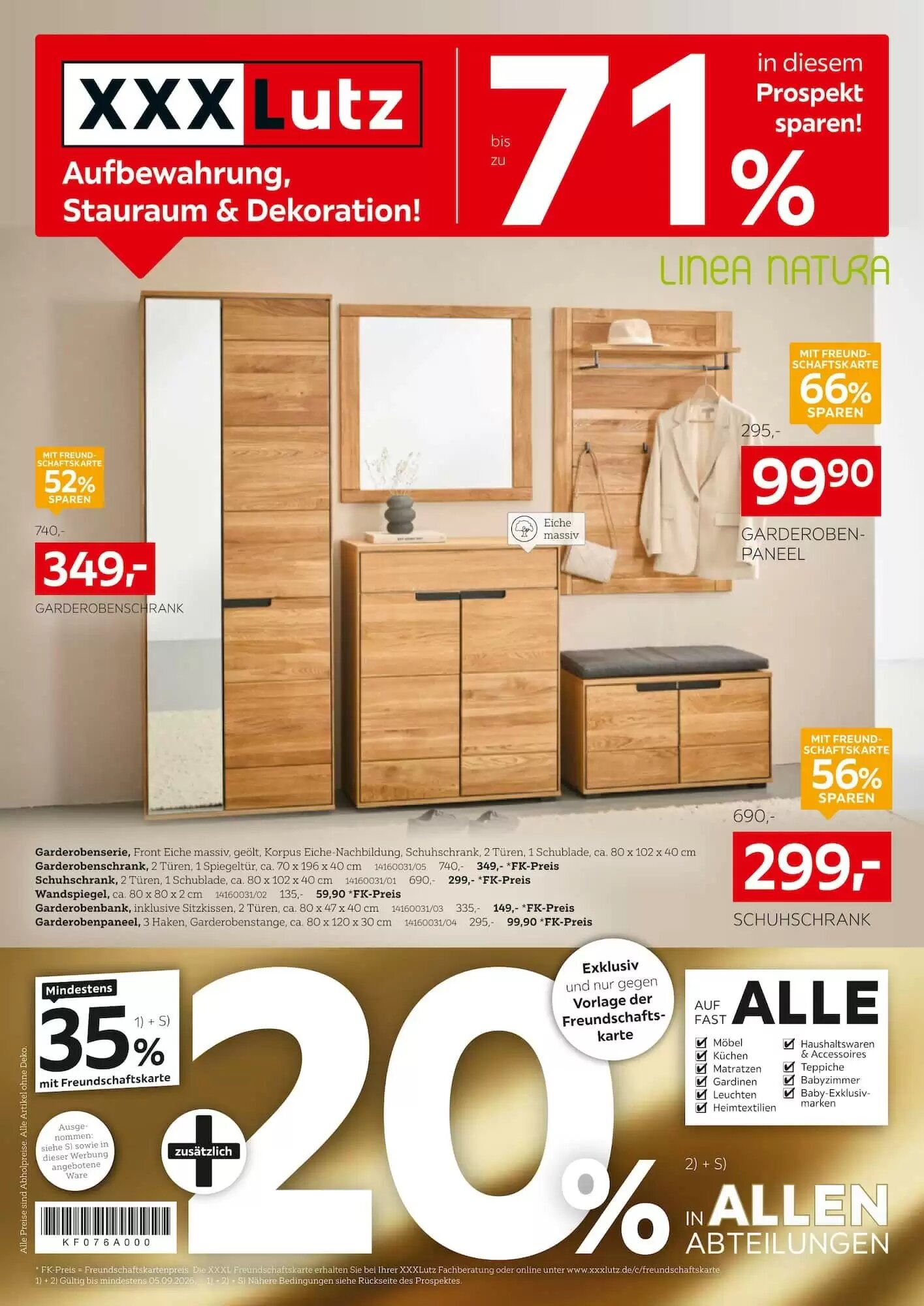 XXXLutz Prospekt (ab 22.08.2026) zum Blättern - Seite 1