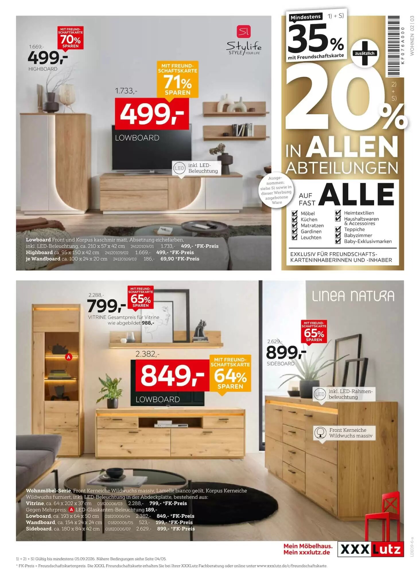 XXXLutz Prospekt (ab 22.08.2026) zum Blättern - Seite 3
