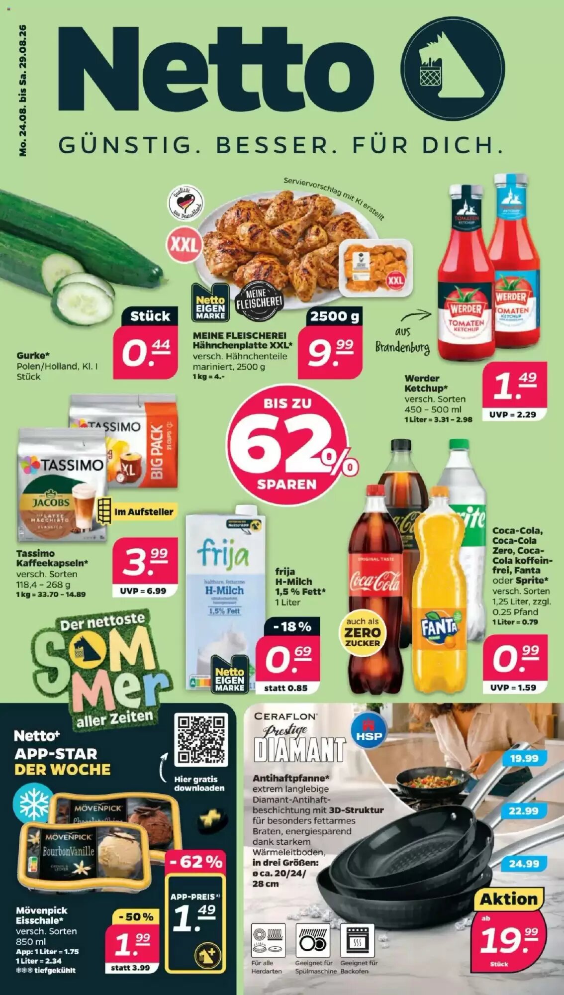 NETTO Prospekt (ab 23.08.2026) zum Blättern - Seite 1