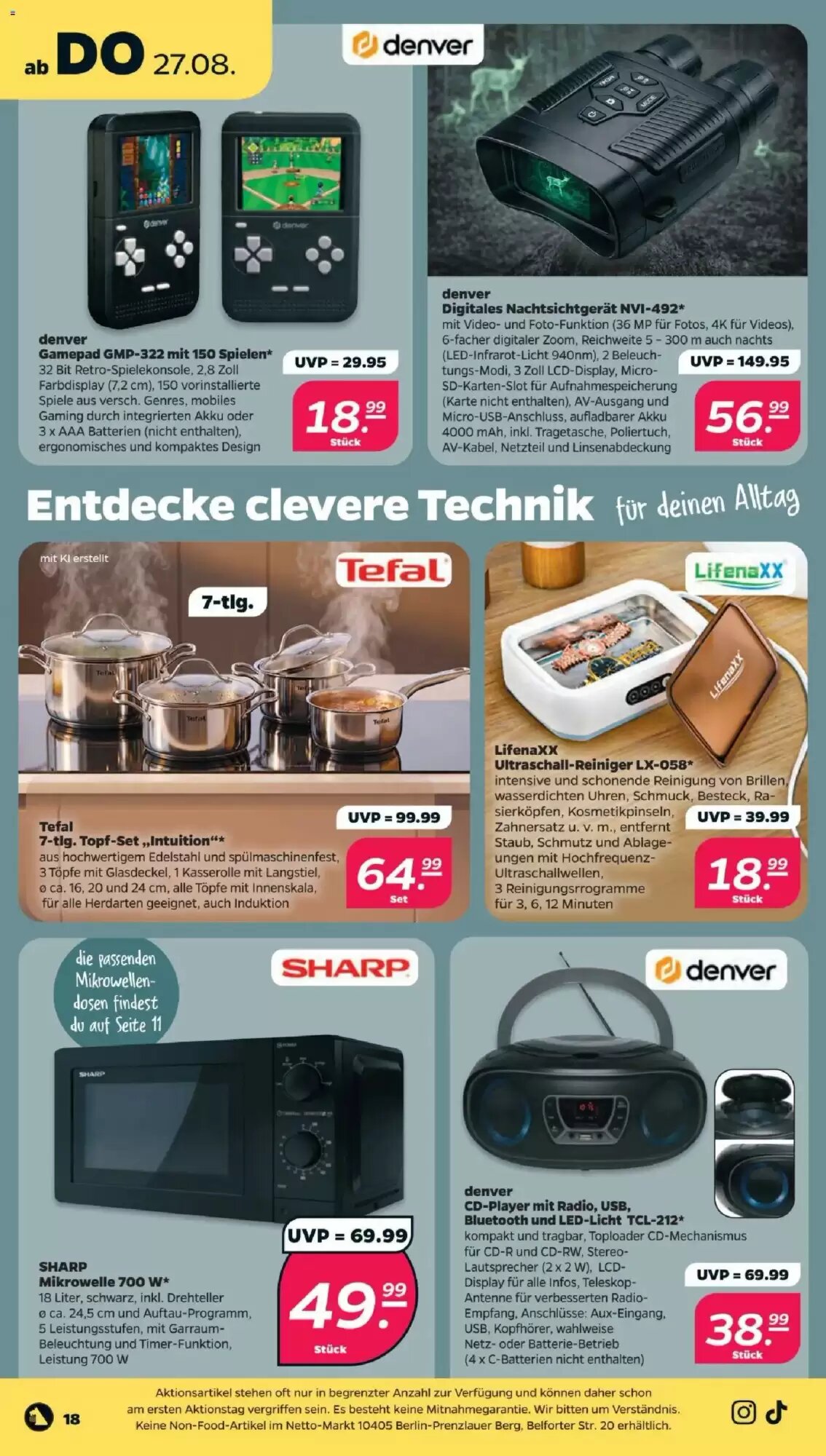 NETTO Prospekt (ab 23.08.2026) zum Blättern - Seite 20