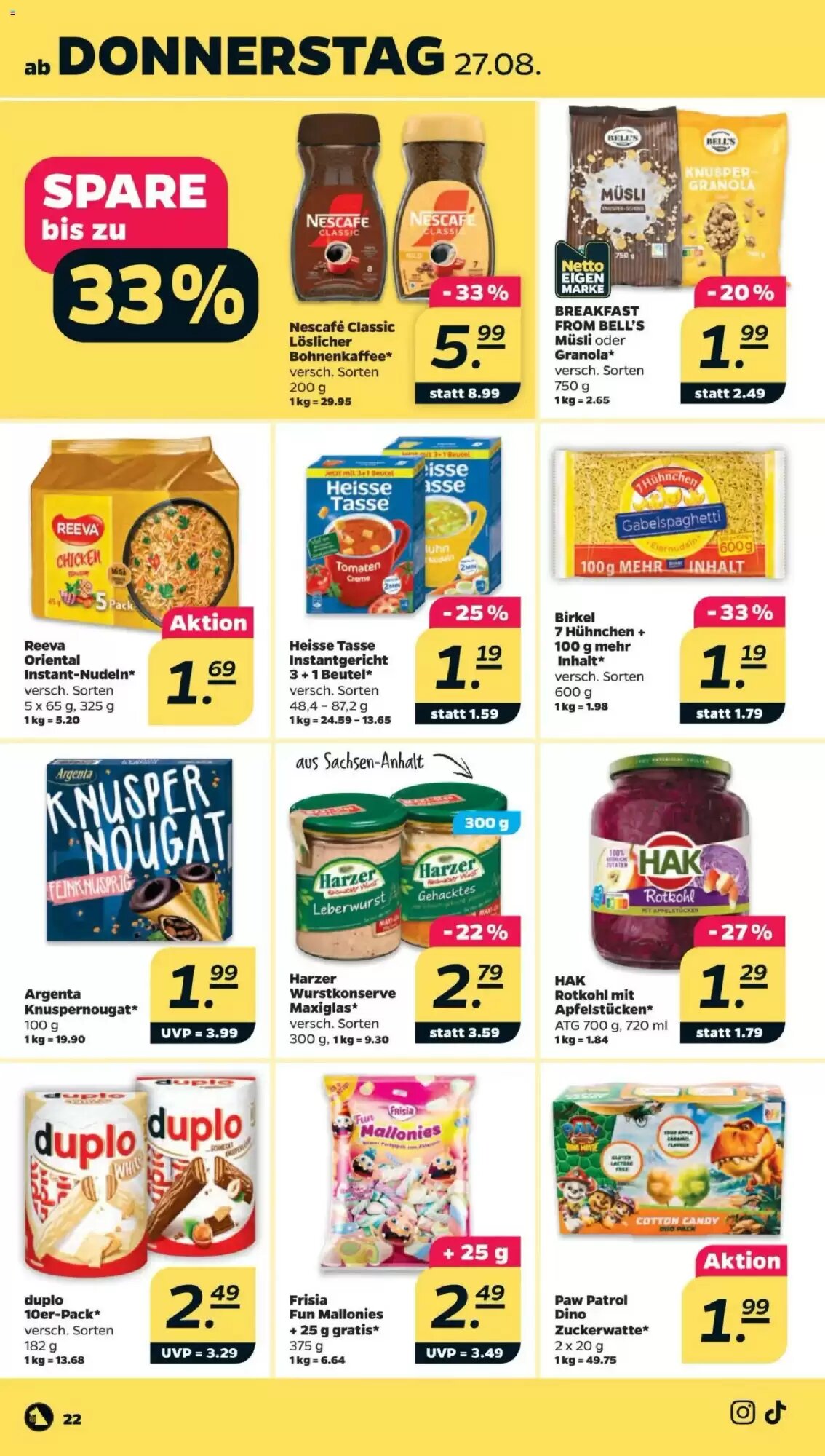 NETTO Prospekt (ab 23.08.2026) zum Blättern - Seite 26