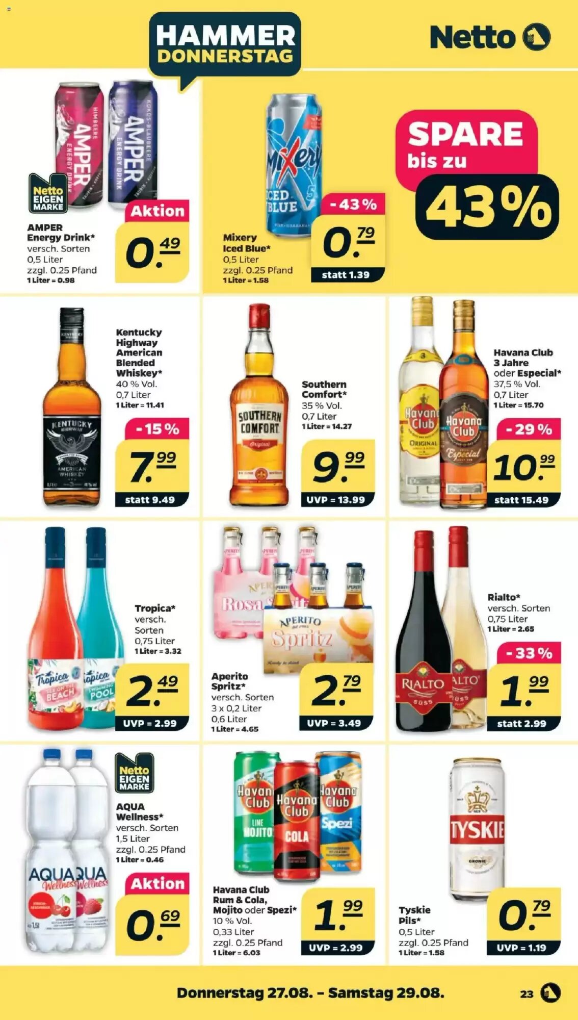 NETTO Prospekt (ab 23.08.2026) zum Blättern - Seite 27