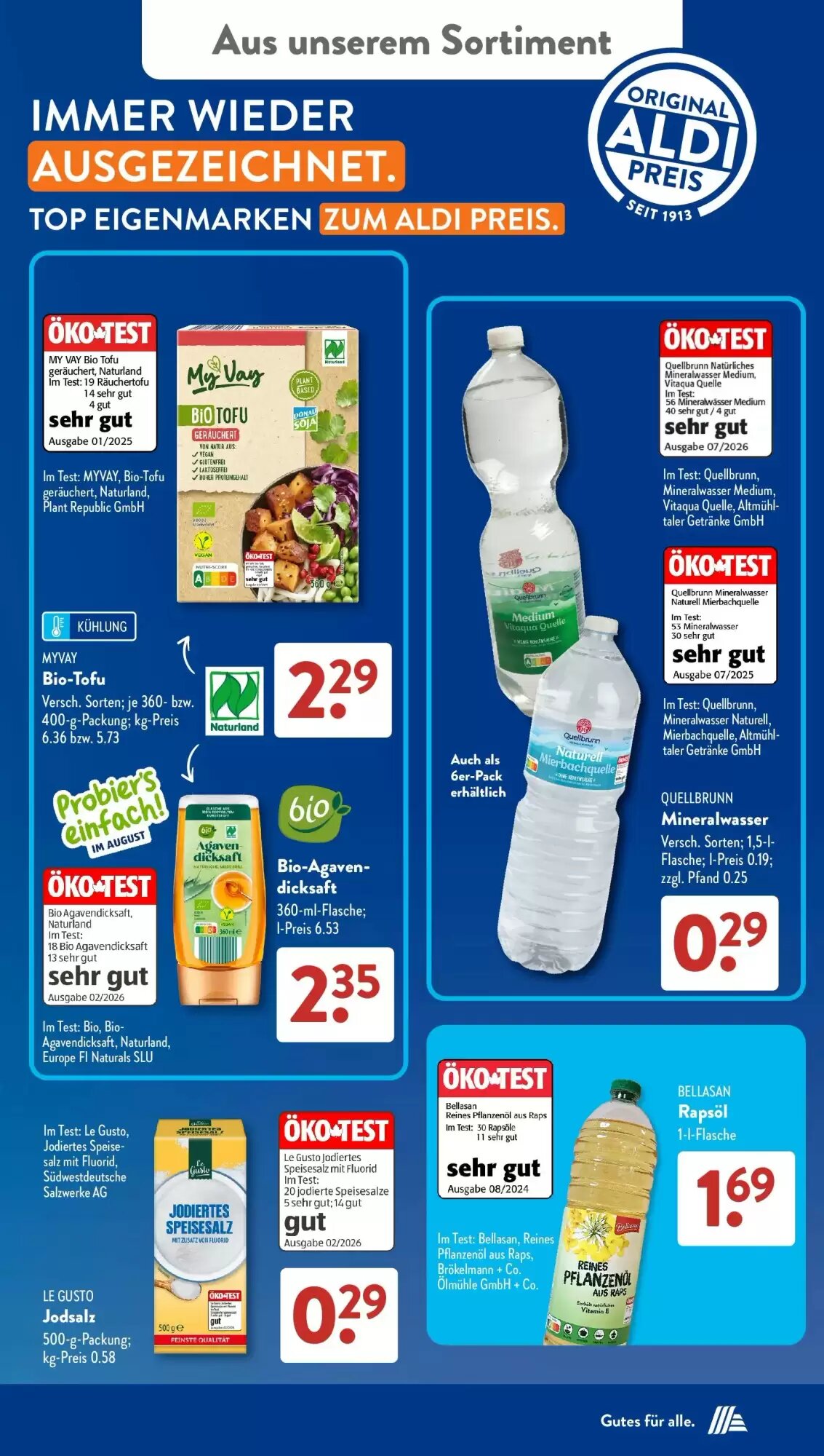 Aldi Süd Prospekt (ab 23.08.2026) zum Blättern - Seite 26