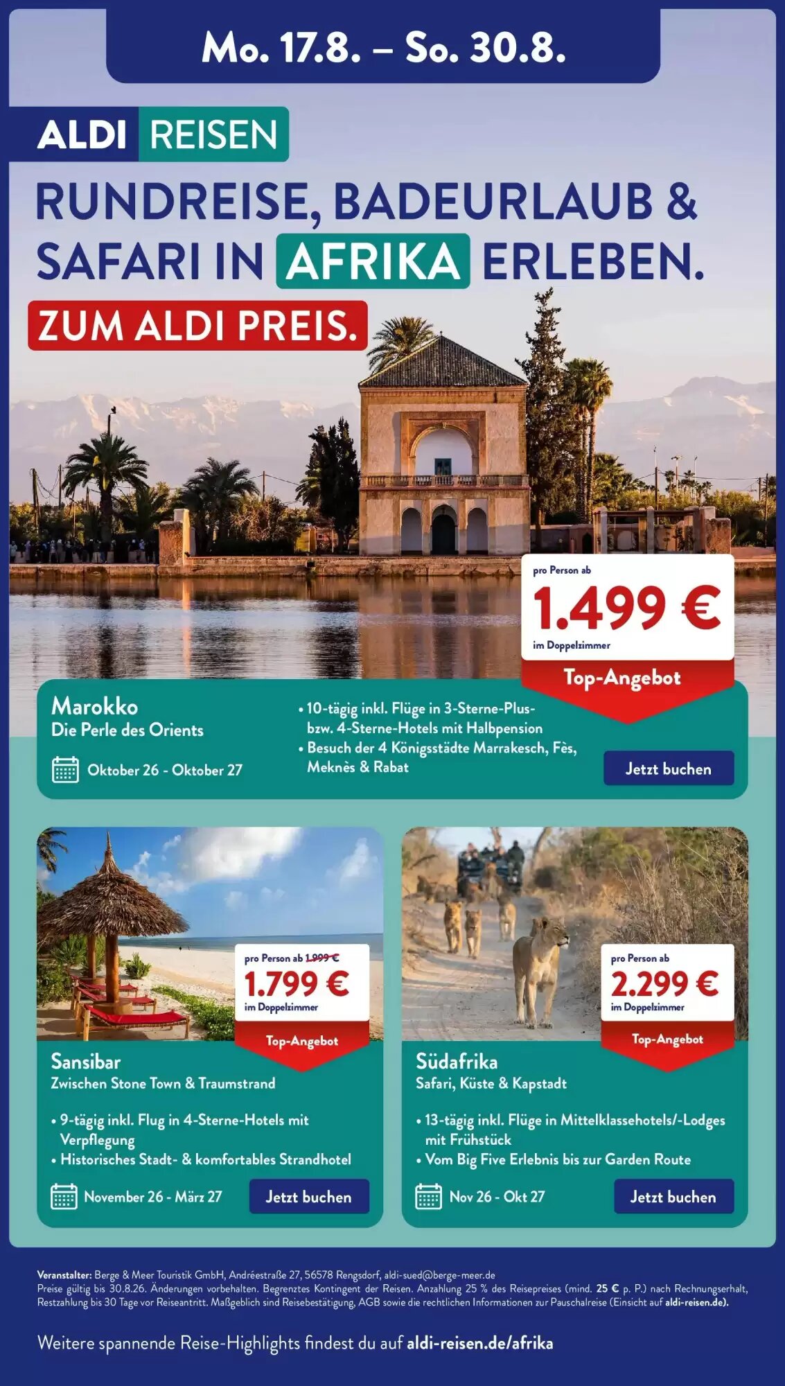 Aldi Süd Prospekt (ab 23.08.2026) zum Blättern - Seite 30