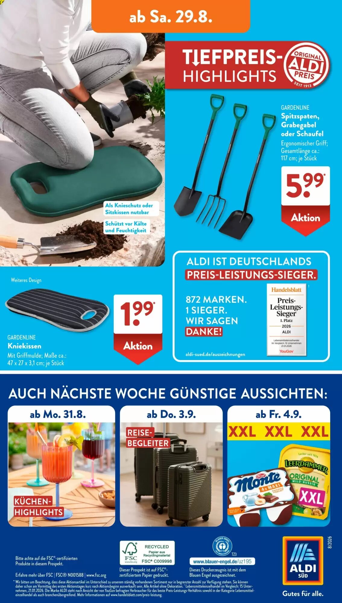 Aldi Süd Prospekt (ab 24.08.2026) zum Blättern - Seite 16