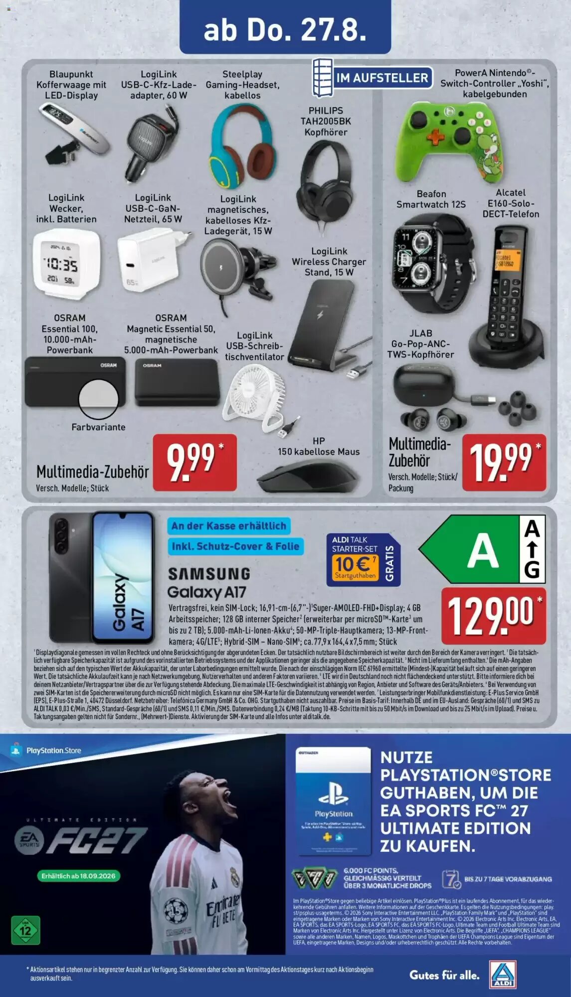Aldi Nord Prospekt (ab 24.08.2026) zum Blättern - Seite 14