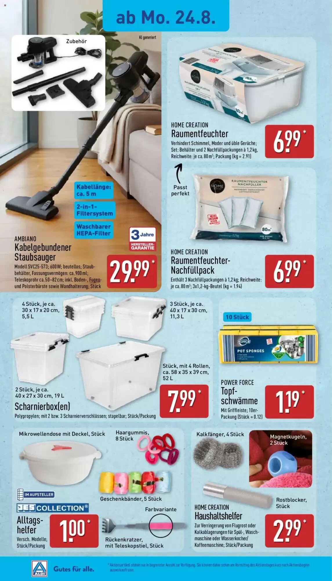 Aldi Nord Prospekt (ab 24.08.2026) zum Blättern - Seite 3