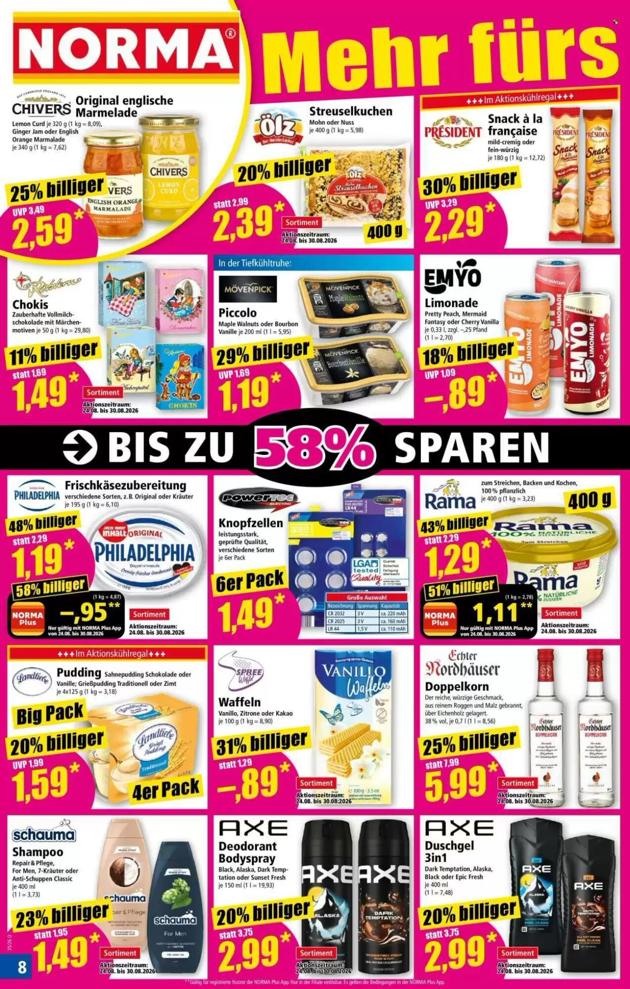 Norma Prospekt (ab 24.08.2026) zum Blättern - Seite 8